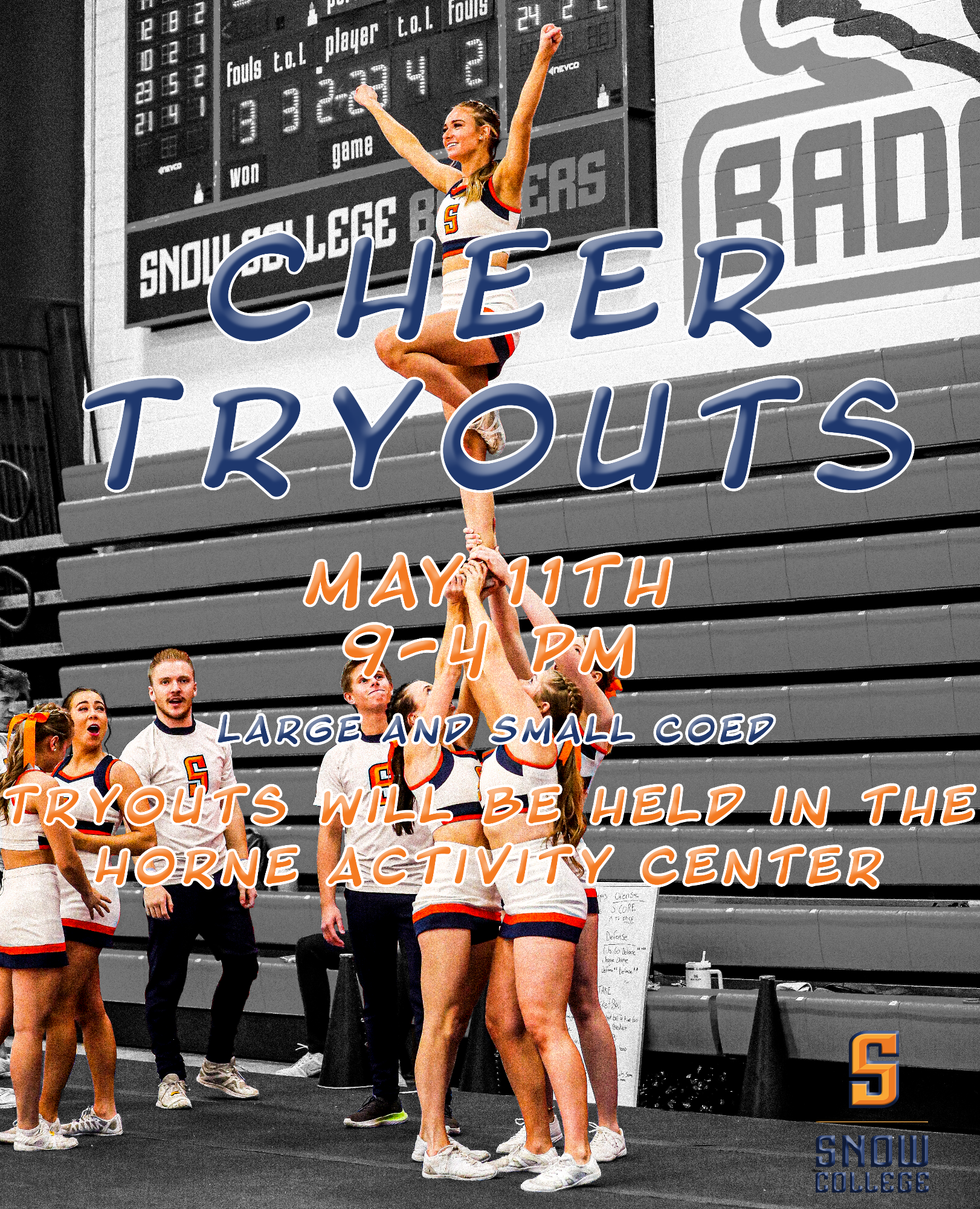 Cheer tryout