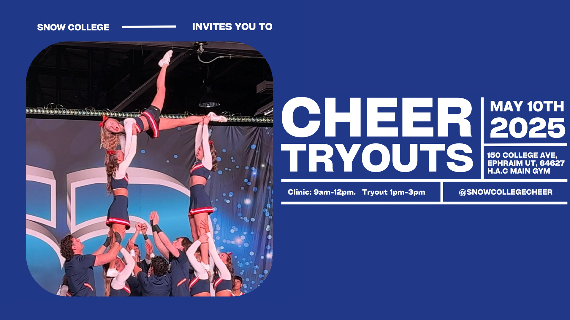 CHEER TRYOUT