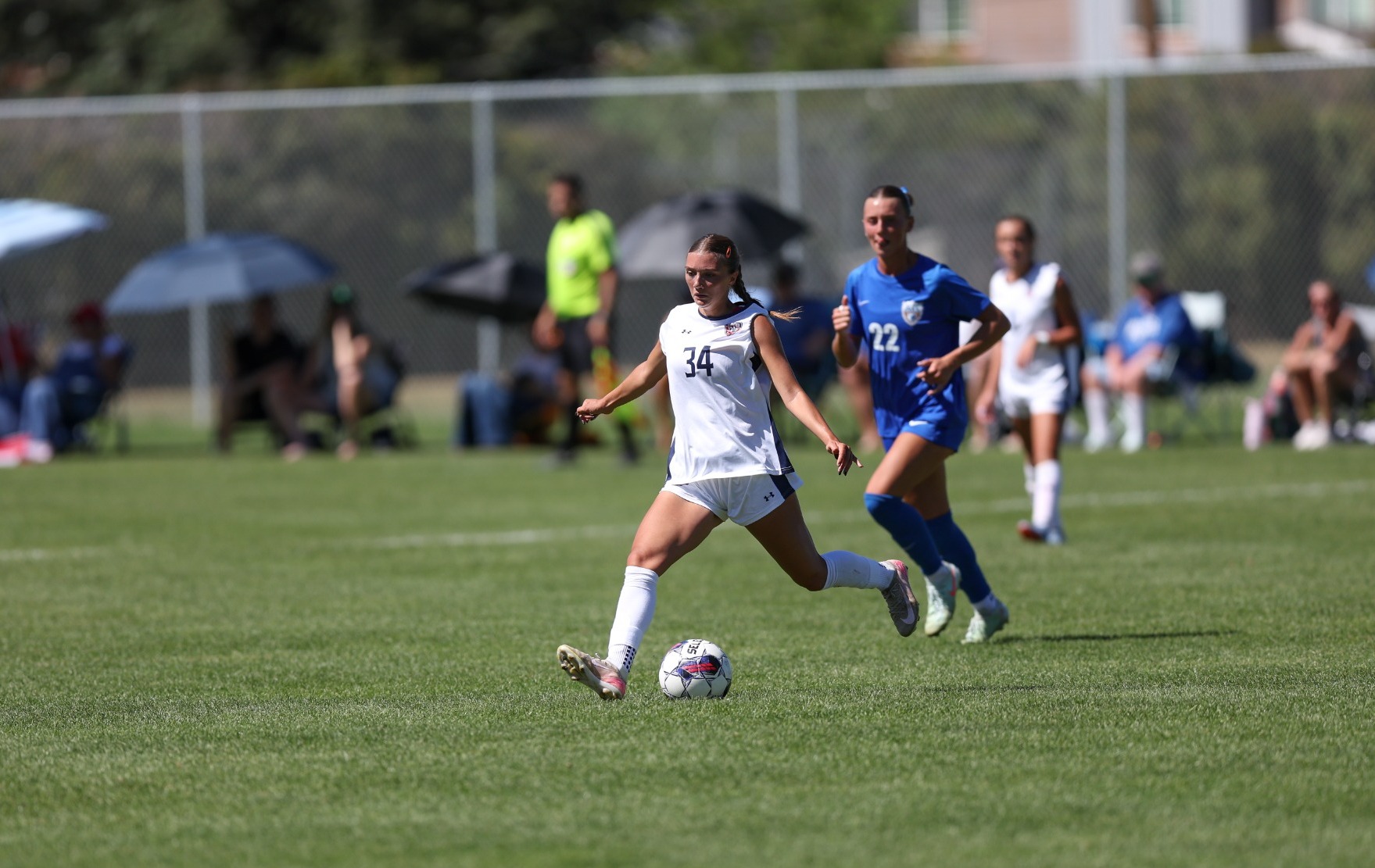 Moxie Smith Striking the Ball