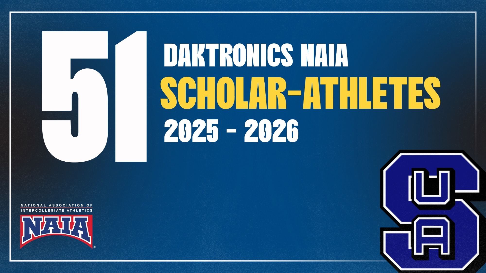 NAIA Daktronics Scholar-Athletes