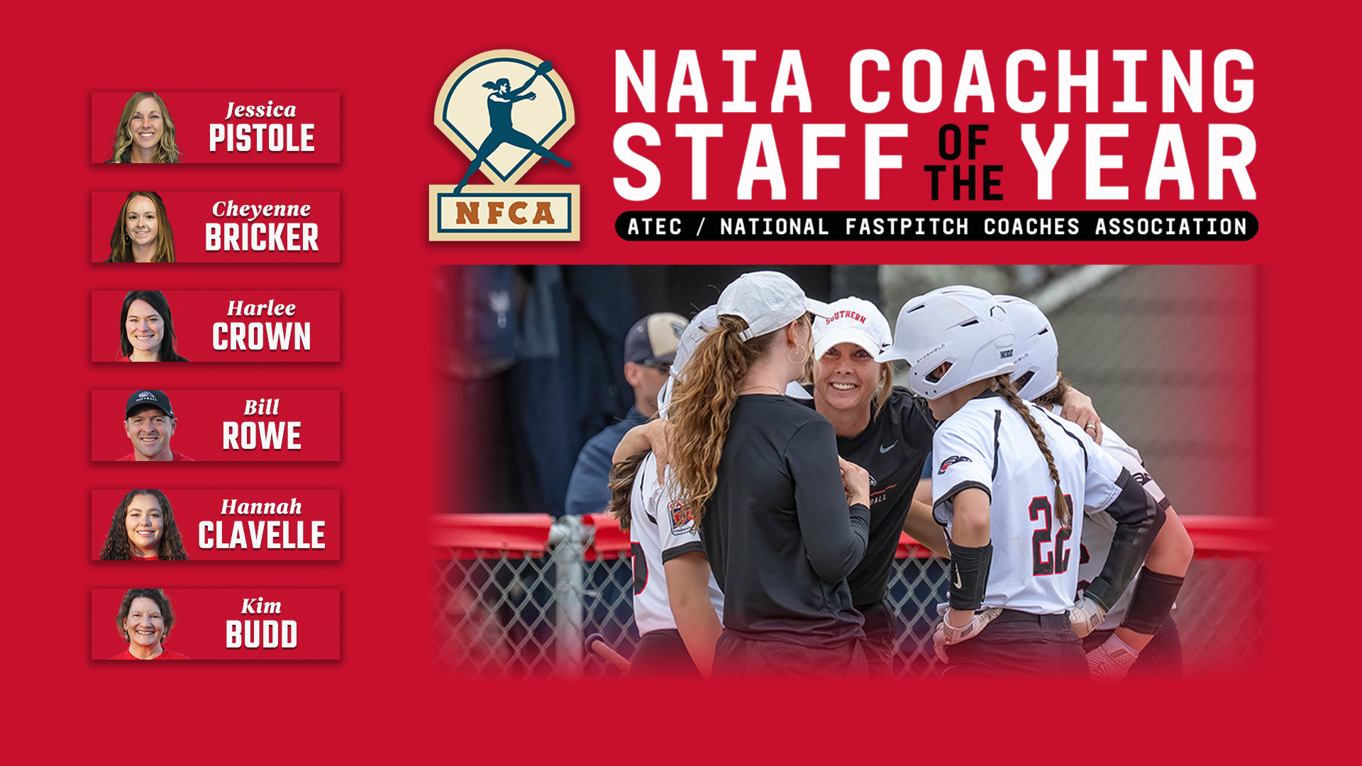 staff of the year softball pistole