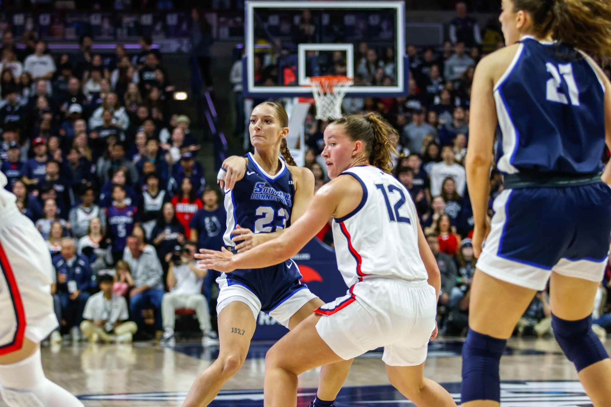 SCSU Women #39 s Basketball Beats Georgian Court 78 54 in Season Opener