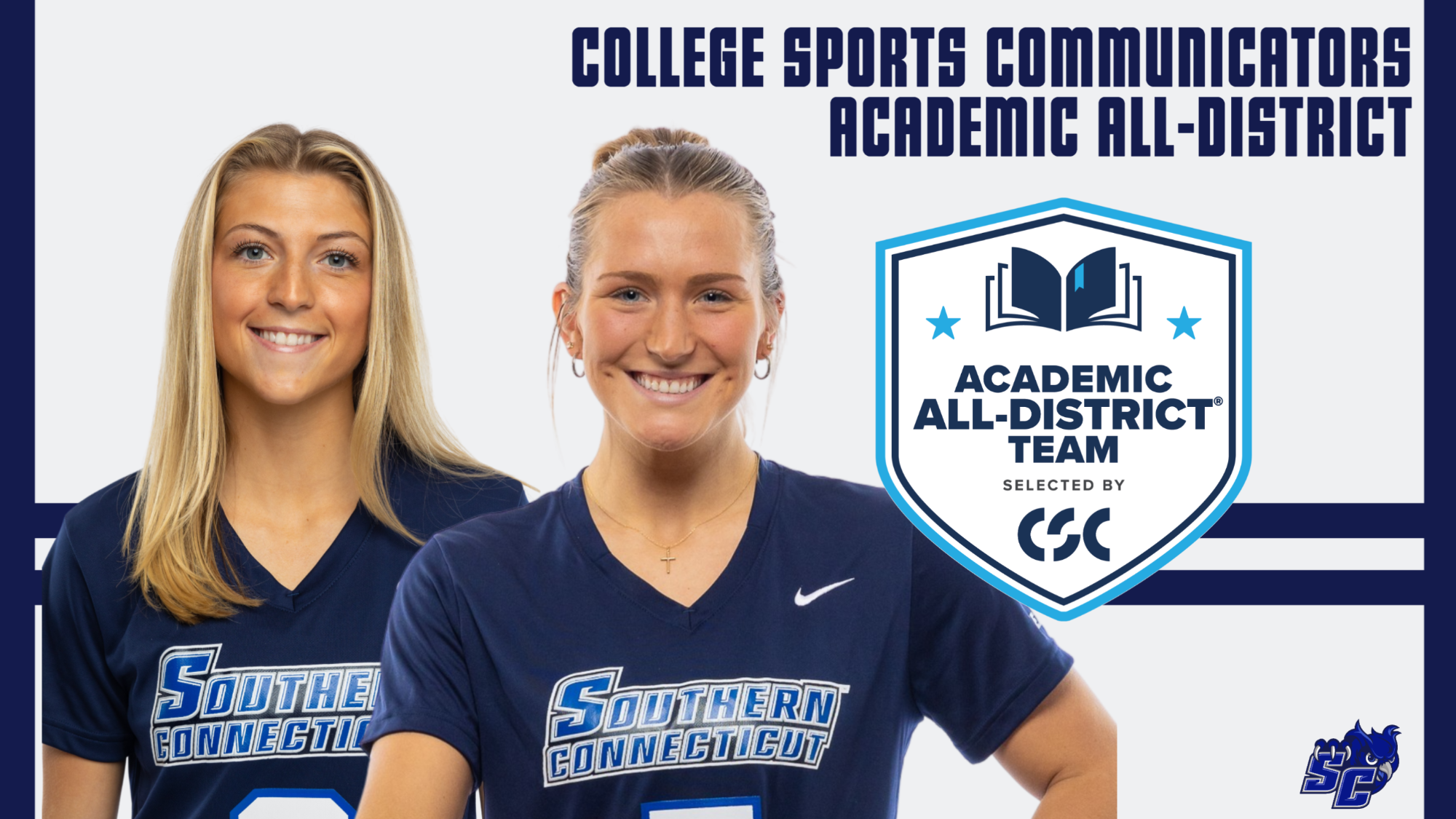 Brianna Shaw & Bayleigh Takacs Named to College Sports Communications