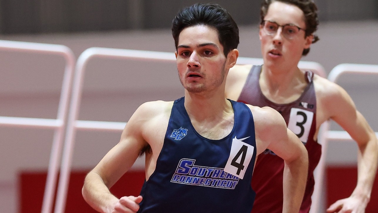 Volpe Breaks SCSU Men's Indoor T&F Mile Record At John Thomas Terrier Classic Southern