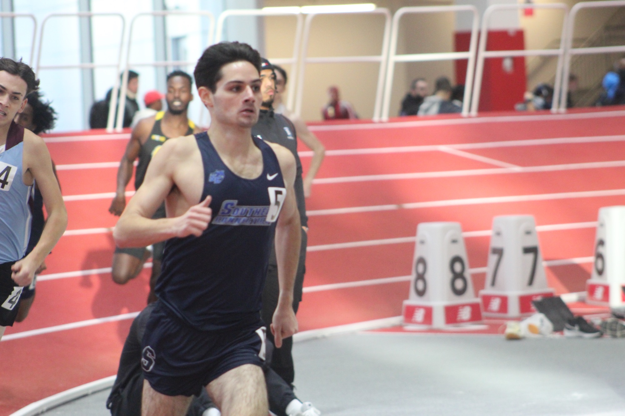 Kisha Francois and Jonathan Volpe Compete at the NCAA Division II