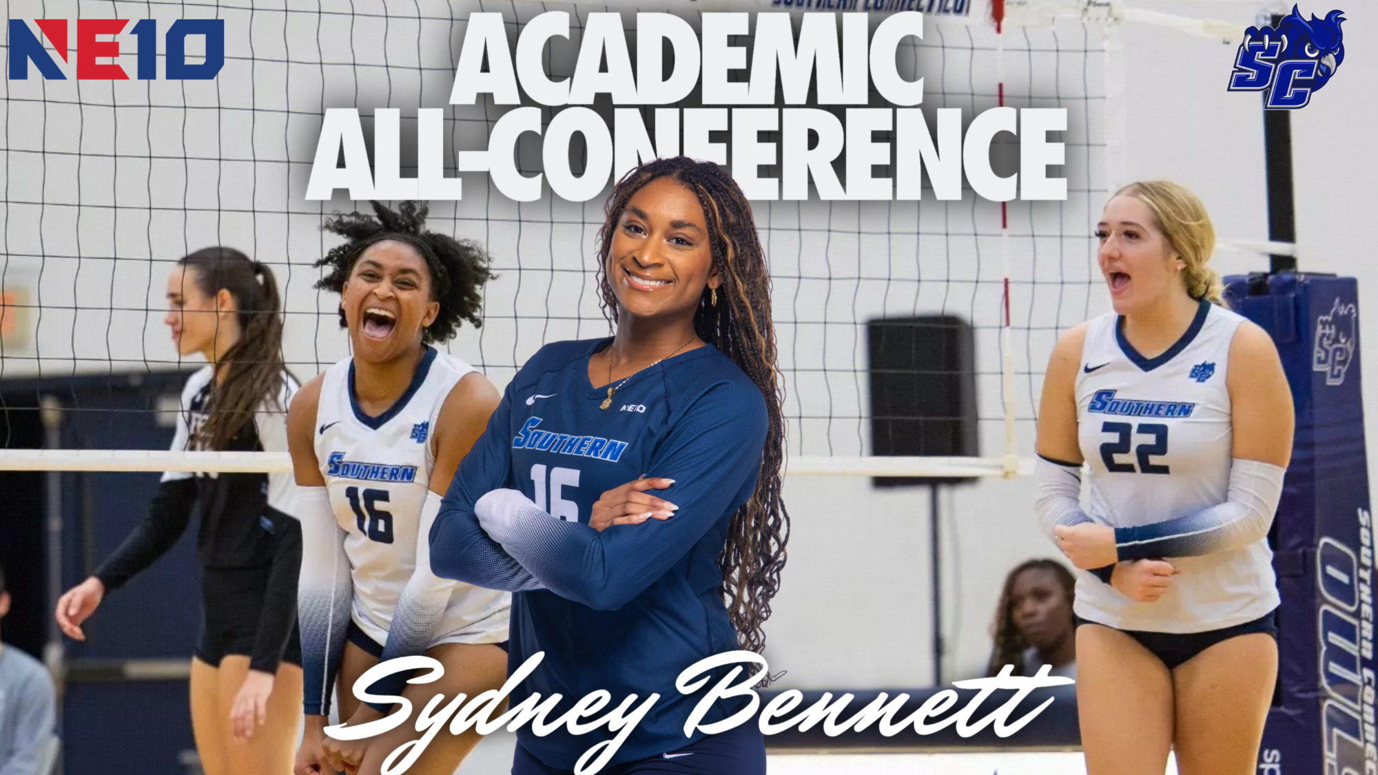 sydney bennett ne10 academic all-conference