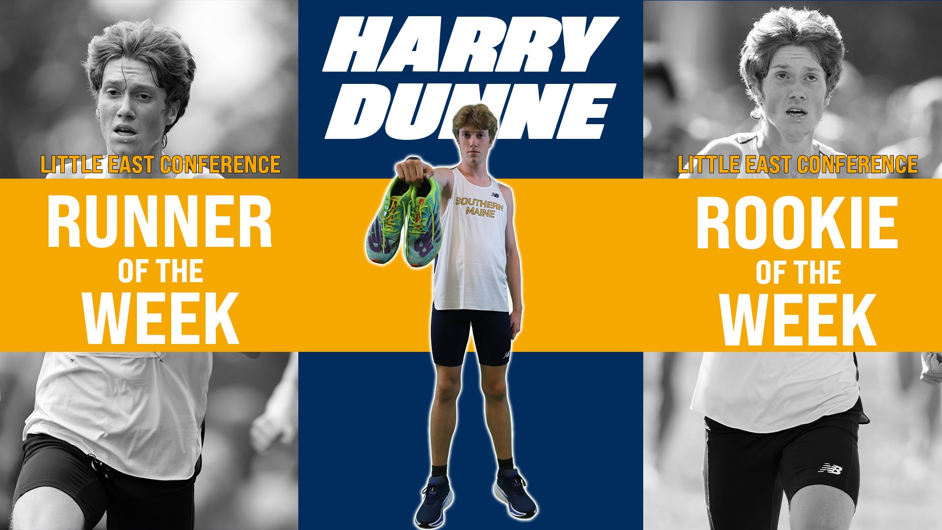 Harry Dunne LEC Runner and Rookie of the Week header