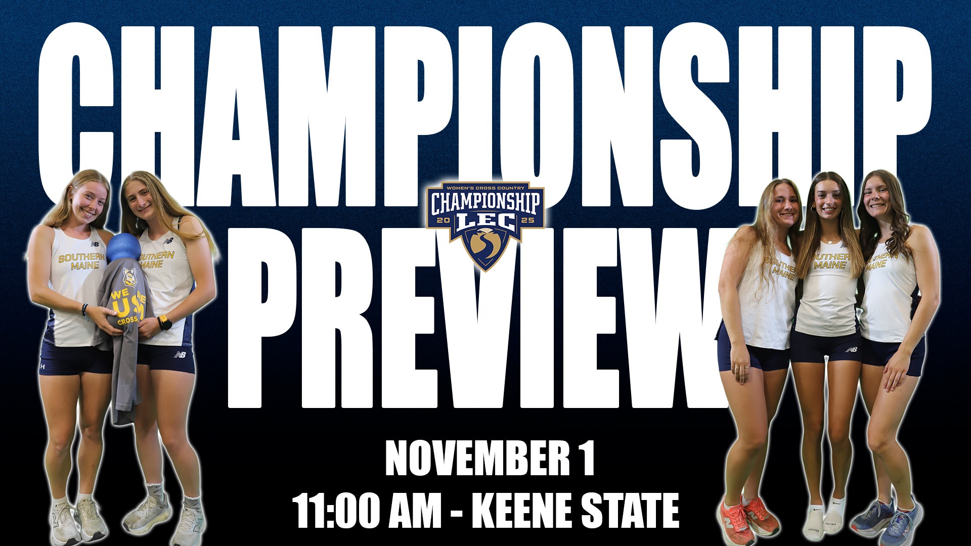 2025 LEC Women's Cross Country Preview Header