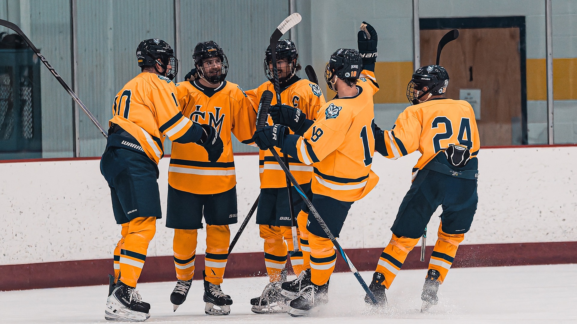 Men's Hockey Celebration vs. VTSU