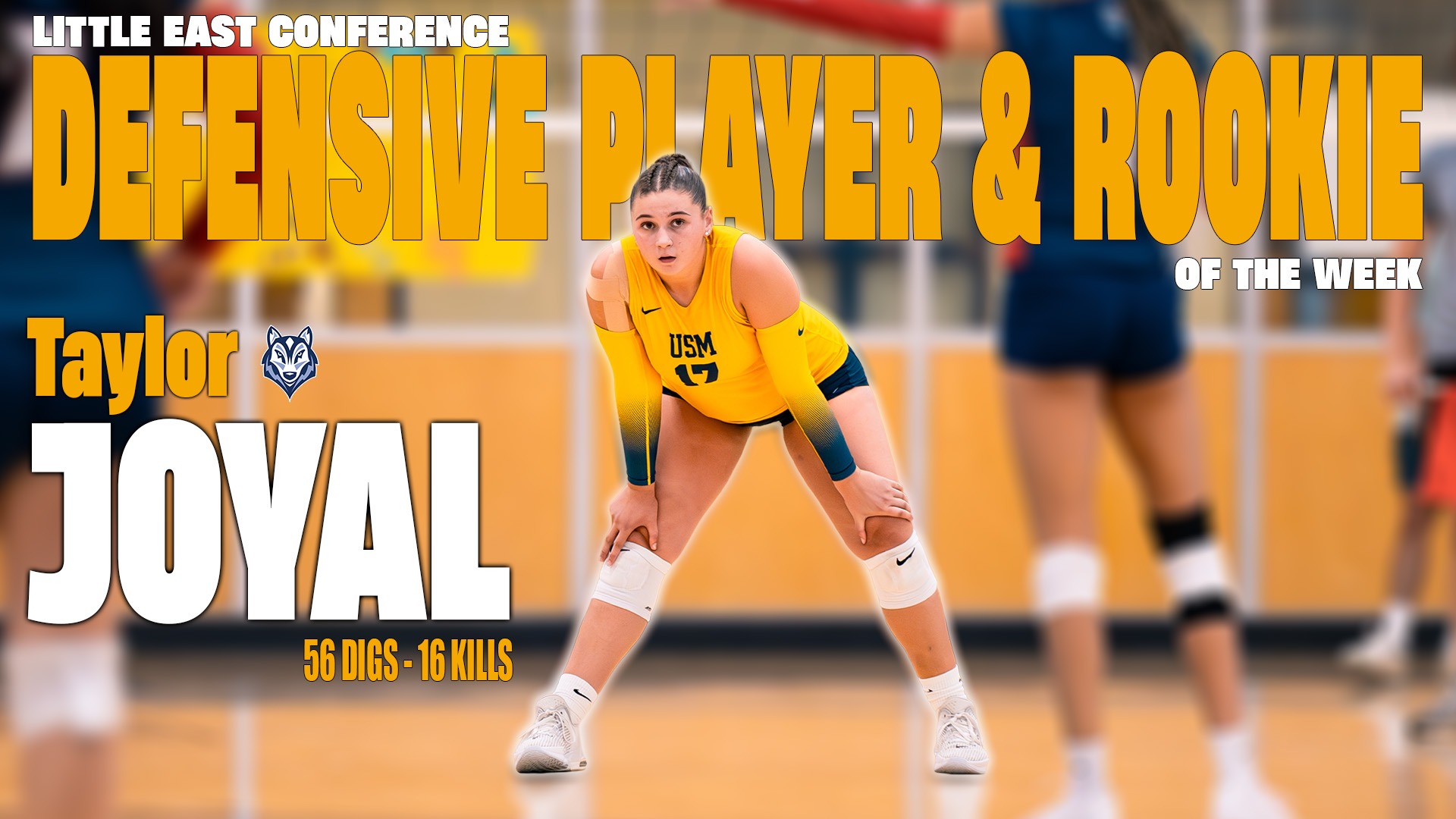 Taylor Joyal LEC Defensive Player / Rookie of the Week