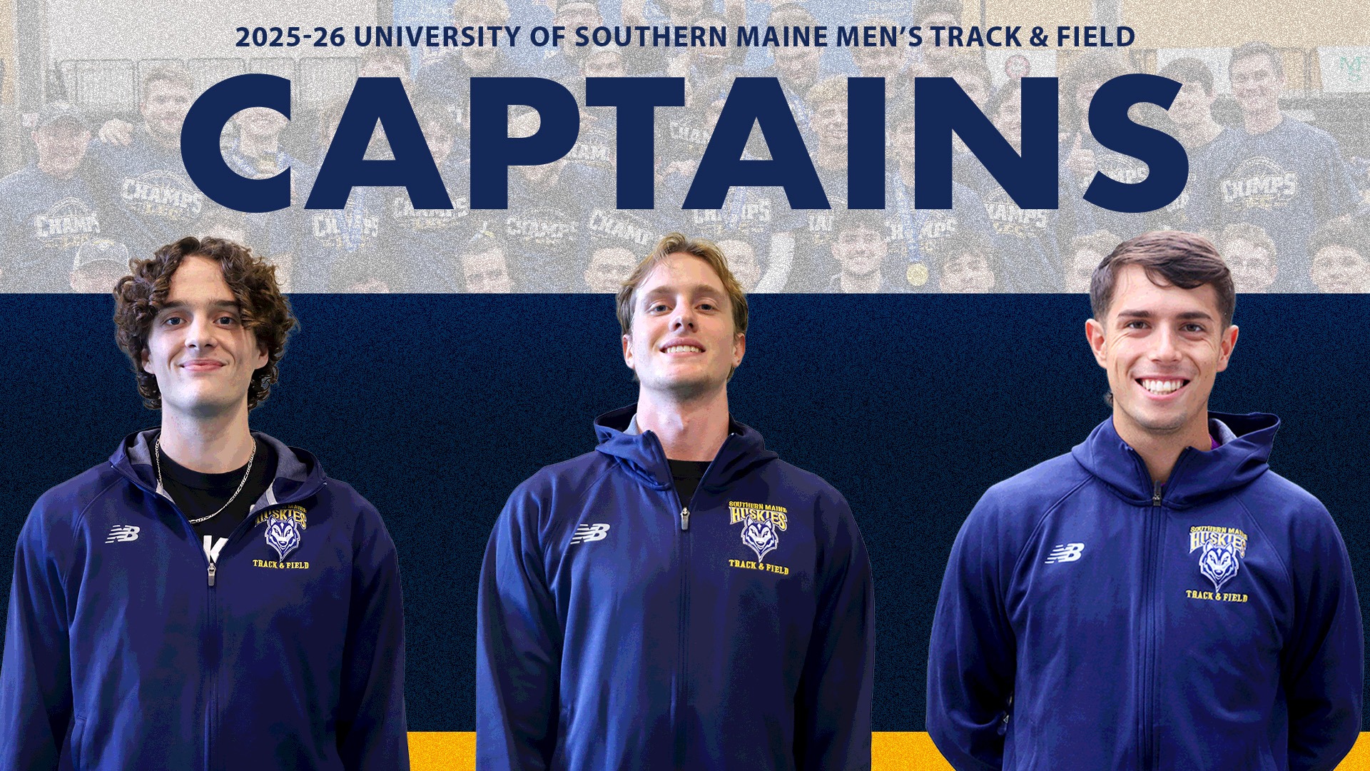 2025-26 Men's Track & Field Captains