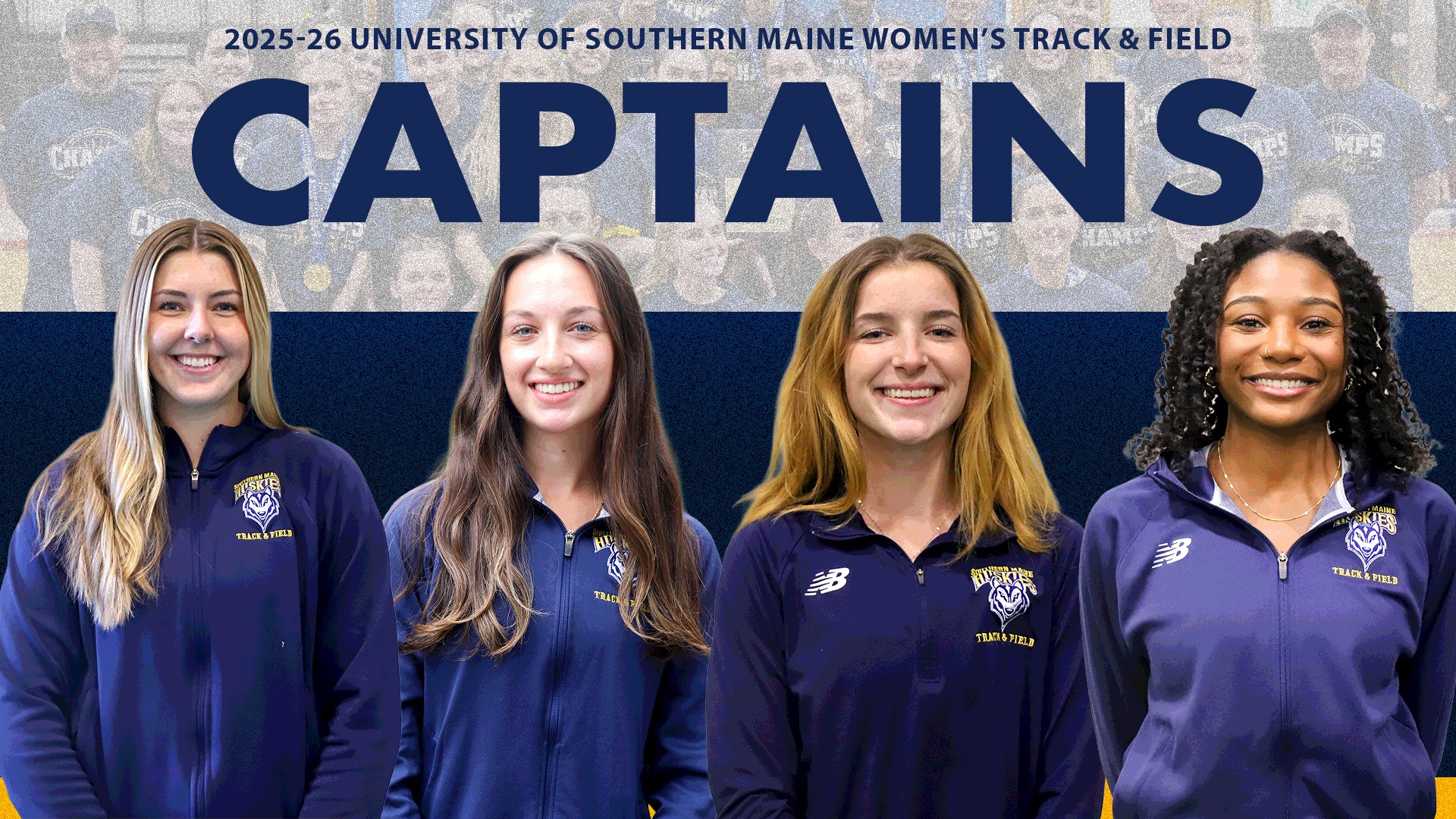 2025-26 Women's Track & Field Captains