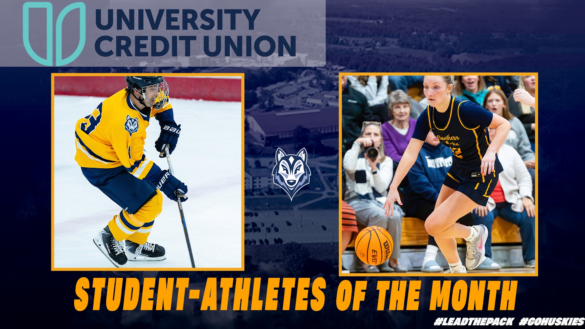November 2025 UCU Student Athletes of the Month