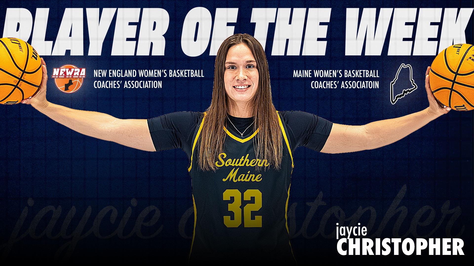 NEWBA MWBCA Player of the Week 12.9.25 Christopher