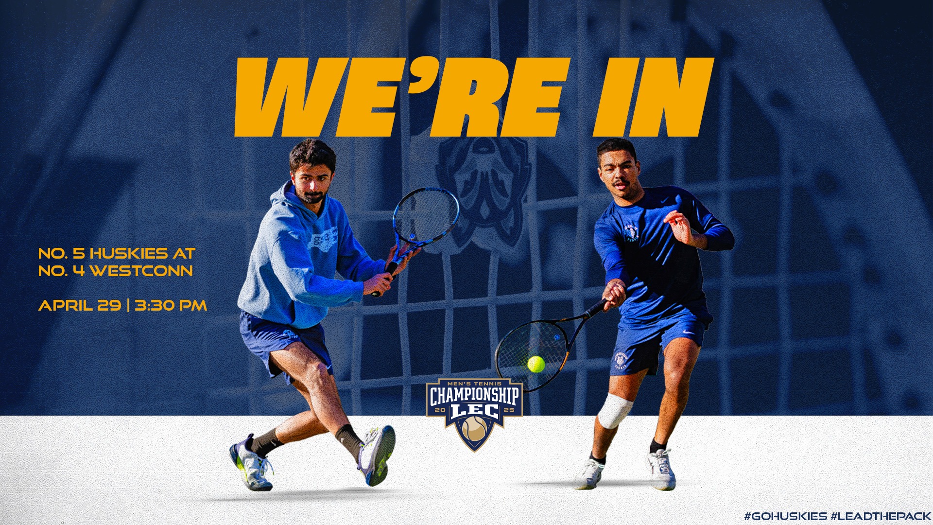 2025 Men's Tennis LEC Championship Preview Header