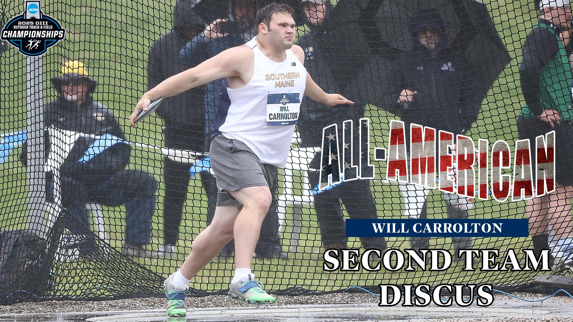 Will Carrolton Second Team All-American Header