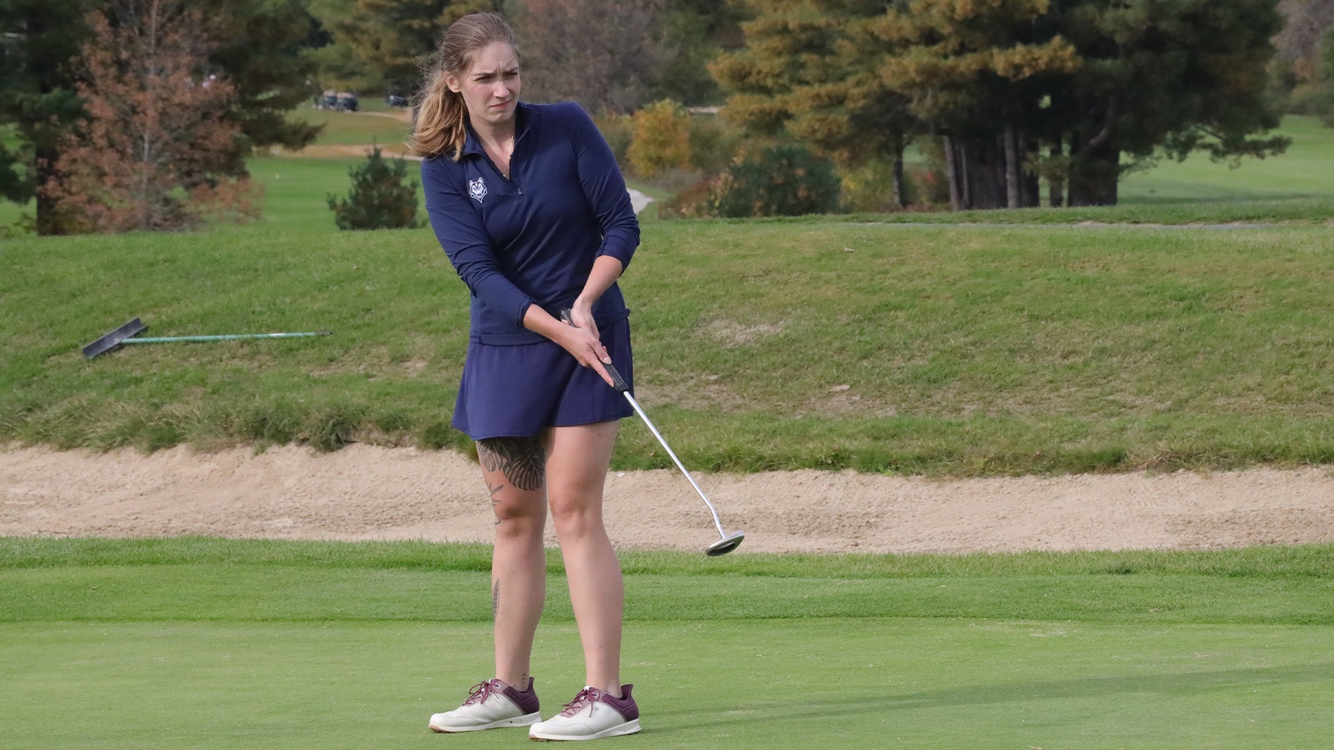 Ryley Meyer Putting at Husky Classic