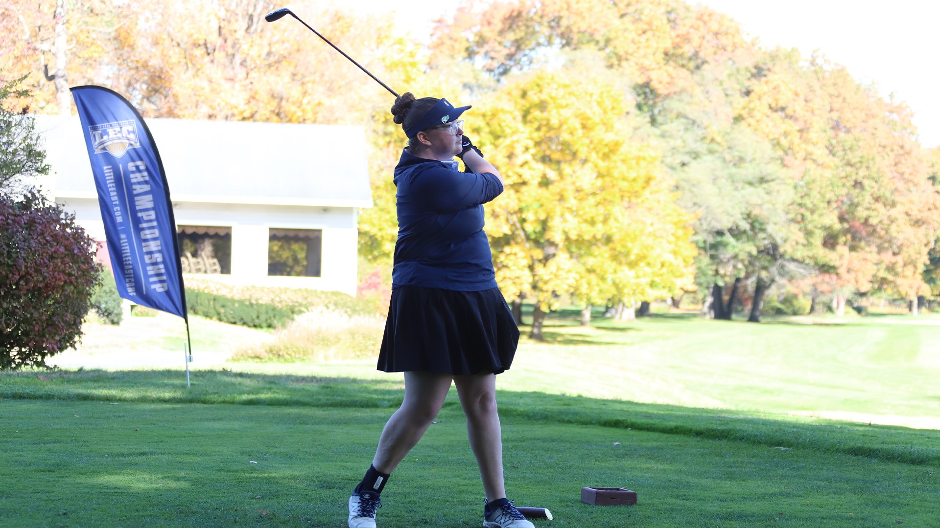 Belle Steeves After A Drive at the LEC Championships