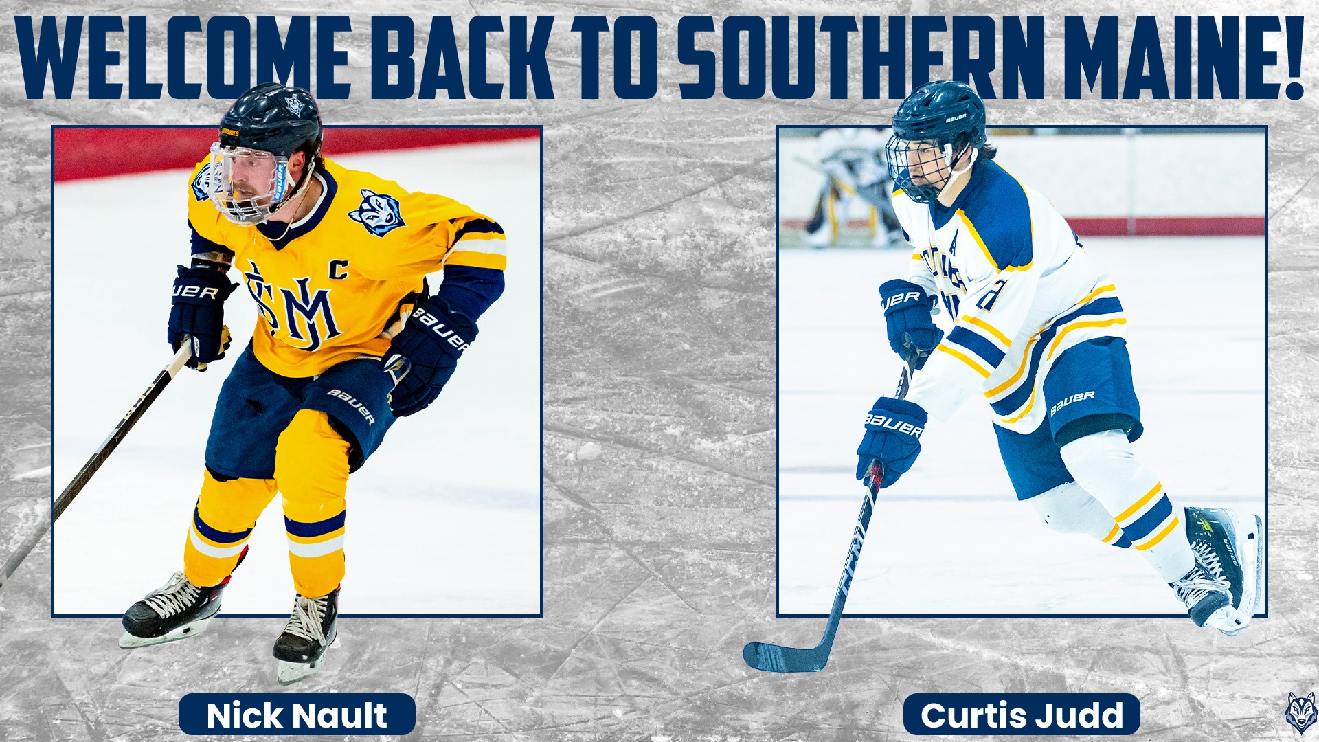 Nick Nault and Curtis Judd 2026-27 Men's Ice Hockey Volunteer Assistant Coaches