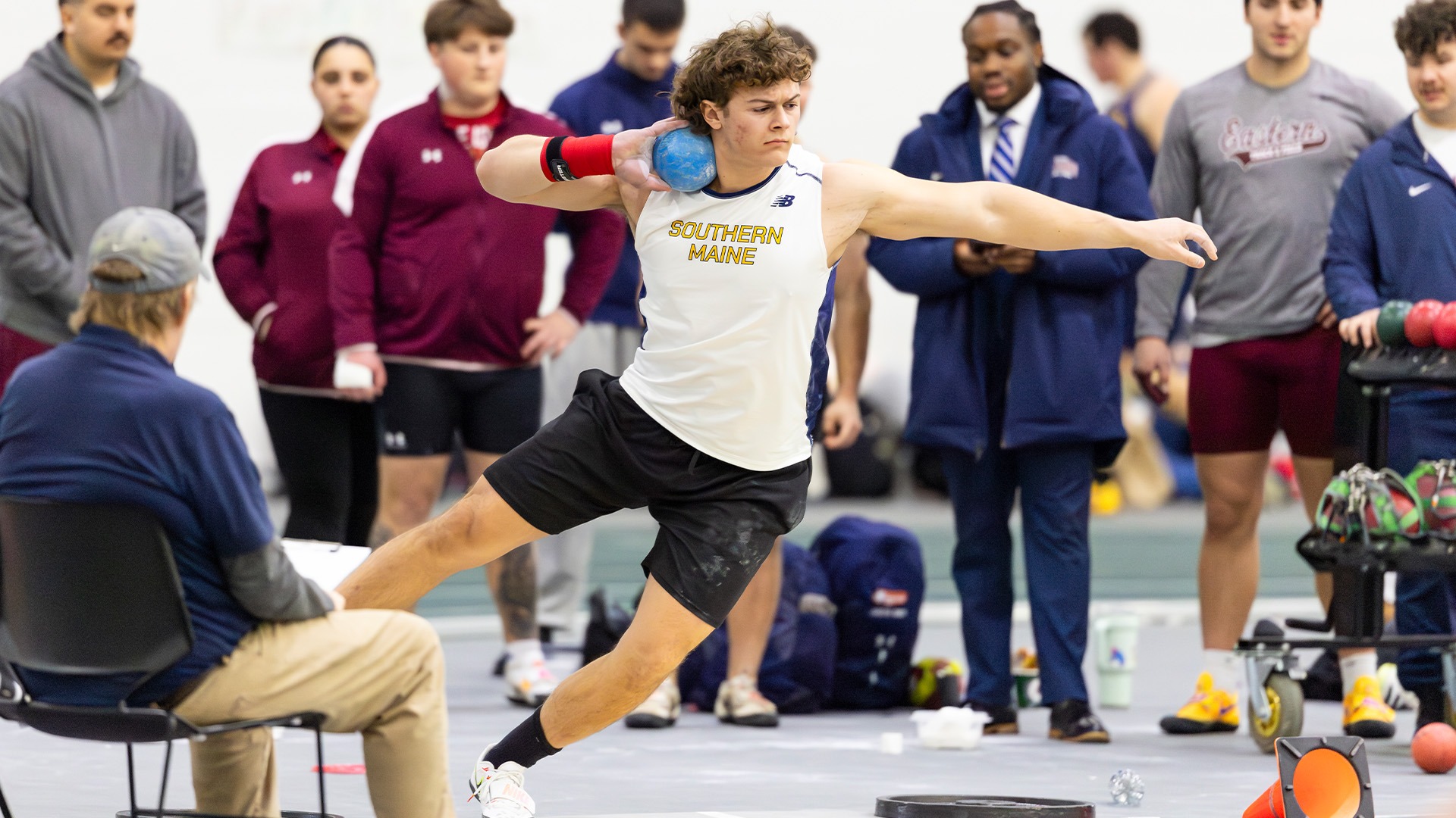 Ryker Paradis Shot Put at LEC Championship