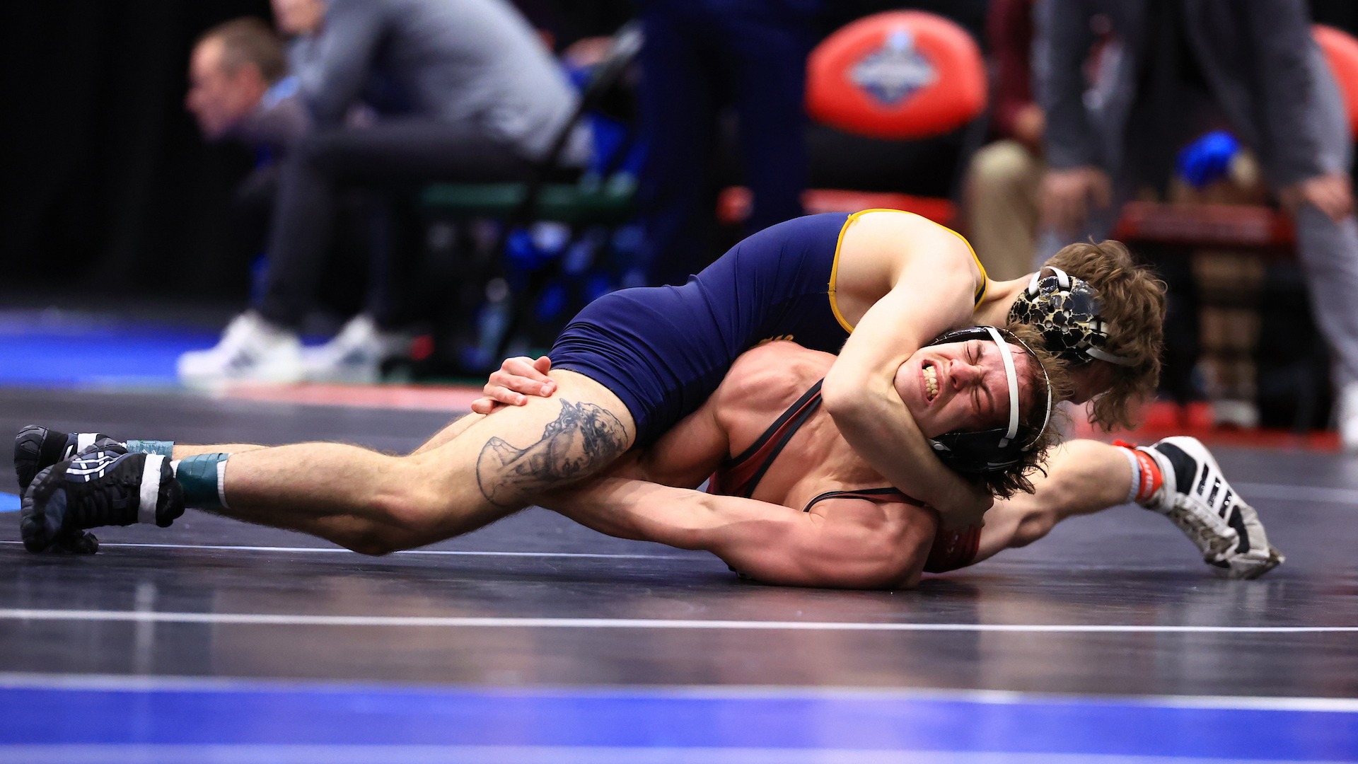 Jake Craig takedown vs. Jacob Blair (Arcadia) in NCAA Quarterfinals