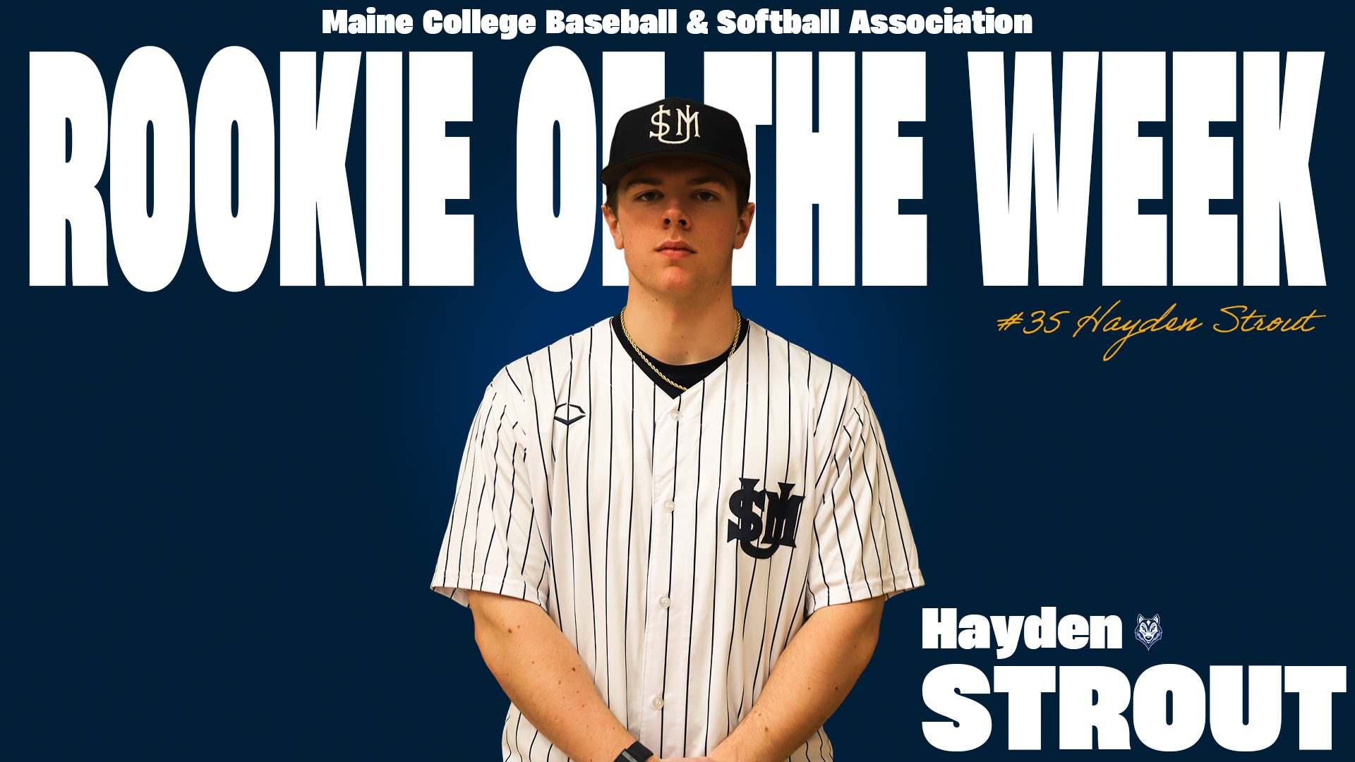 Hayden Strout MCBSA Rookie of the Week Header