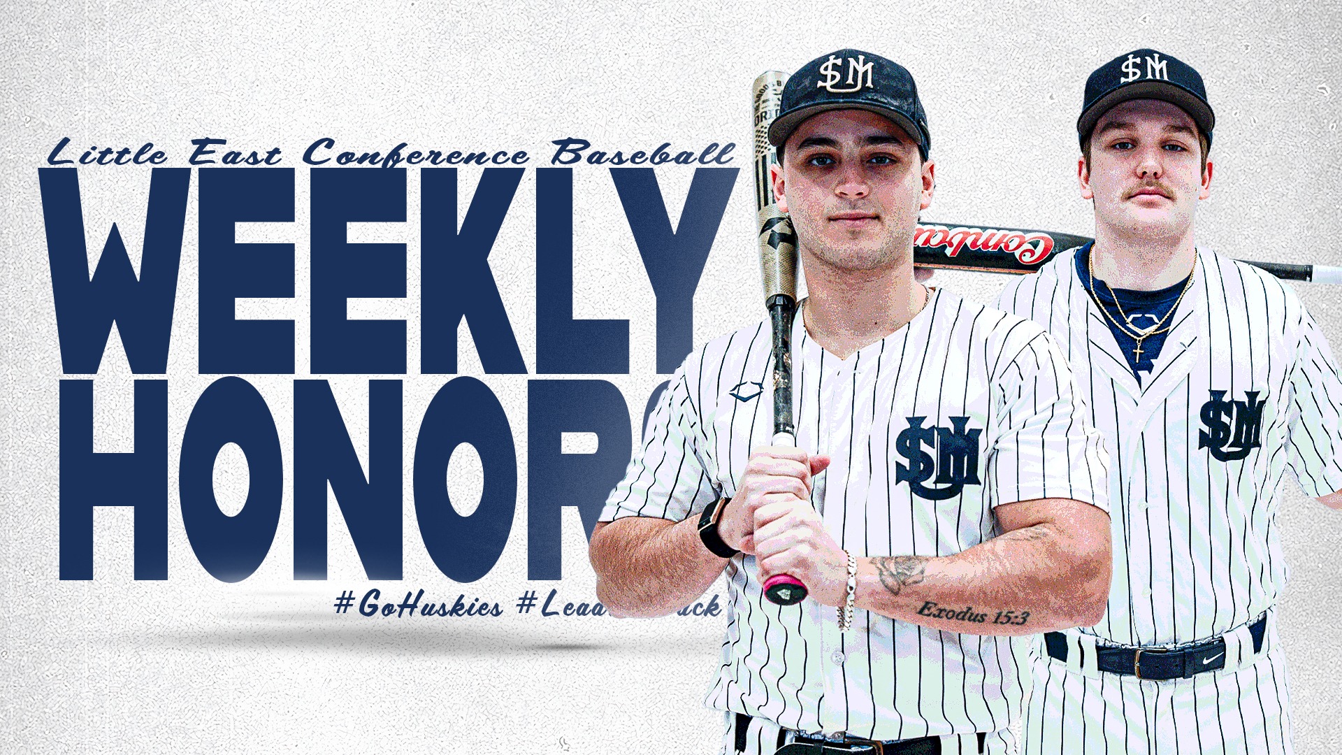 Evan Baschnagel & Kaiden Morin Little East Weekly Awards 4.6.26