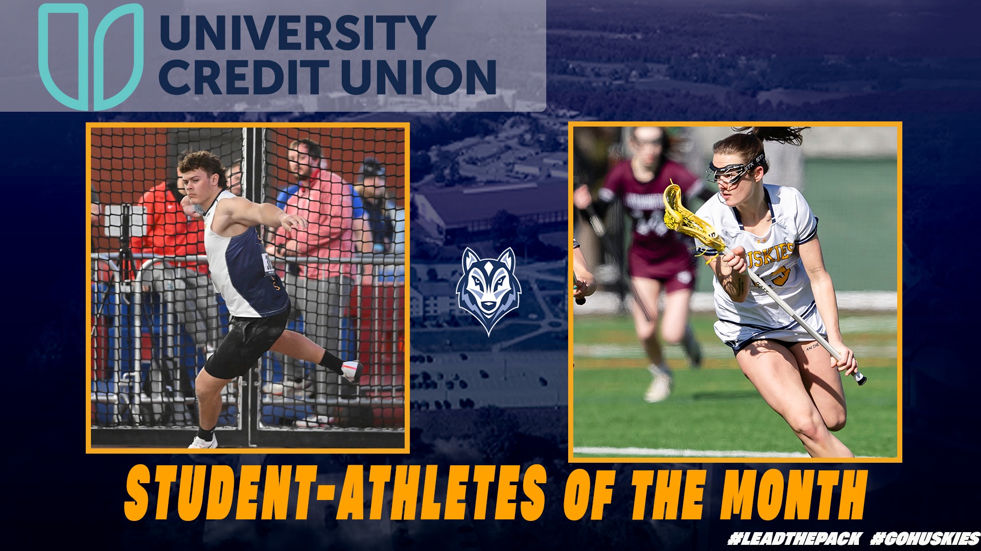 UCU Student Athlete of the Month - March 2026: Katelyn D'Appolonia and Ryker Paradis