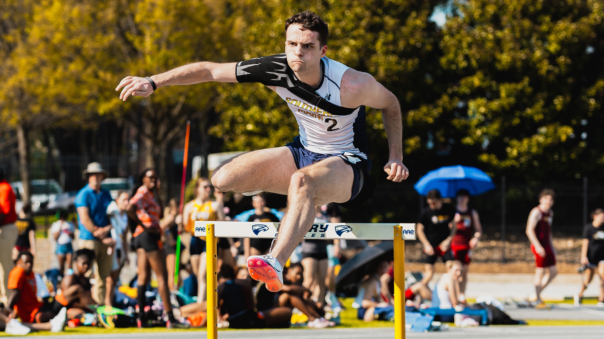 Maddox Cahill 400m Hurdles at Emory