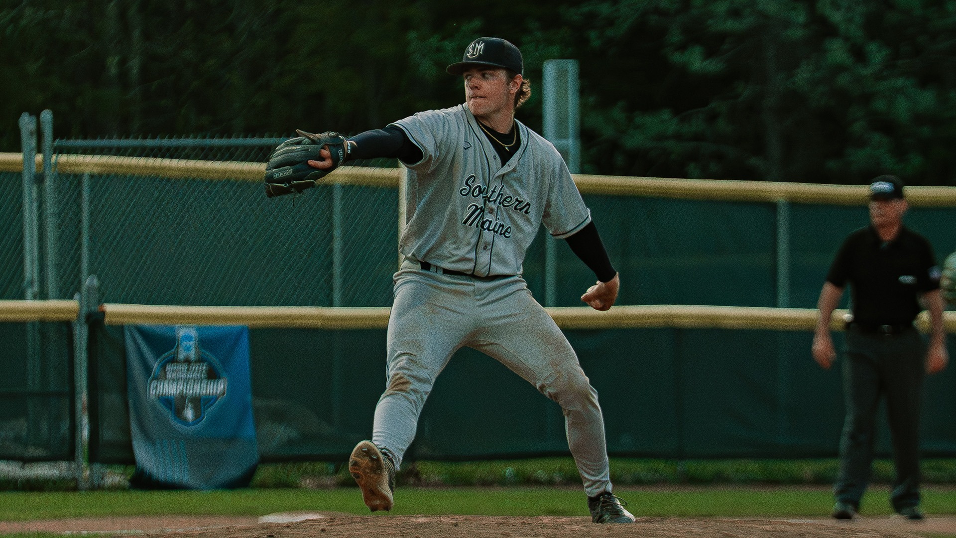 Hayden Strout Pitching vs. Babson in NCAA Regional Tournament