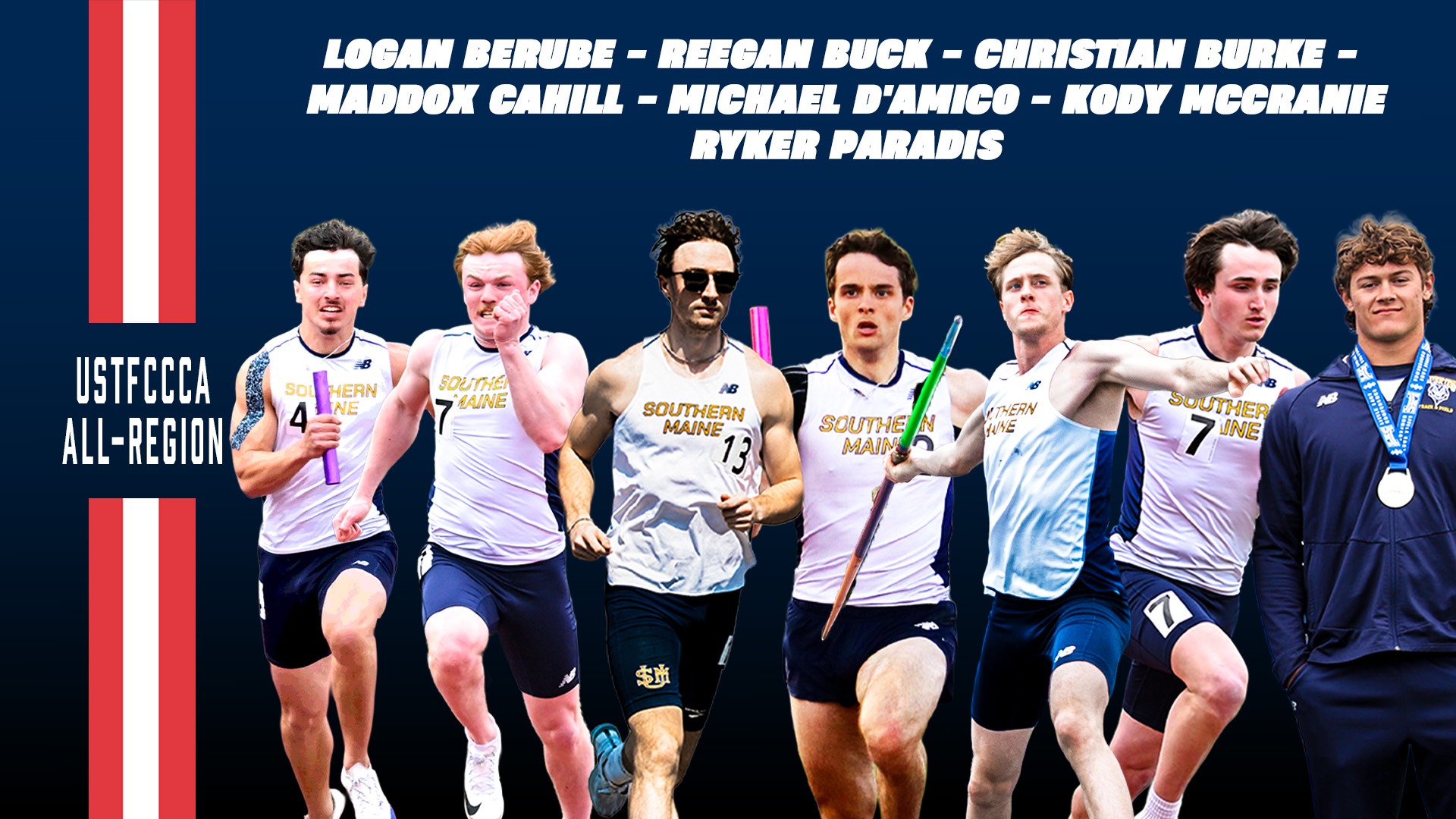 Men's Track & Field USTFCCCA All-Region 2026 Outdoor