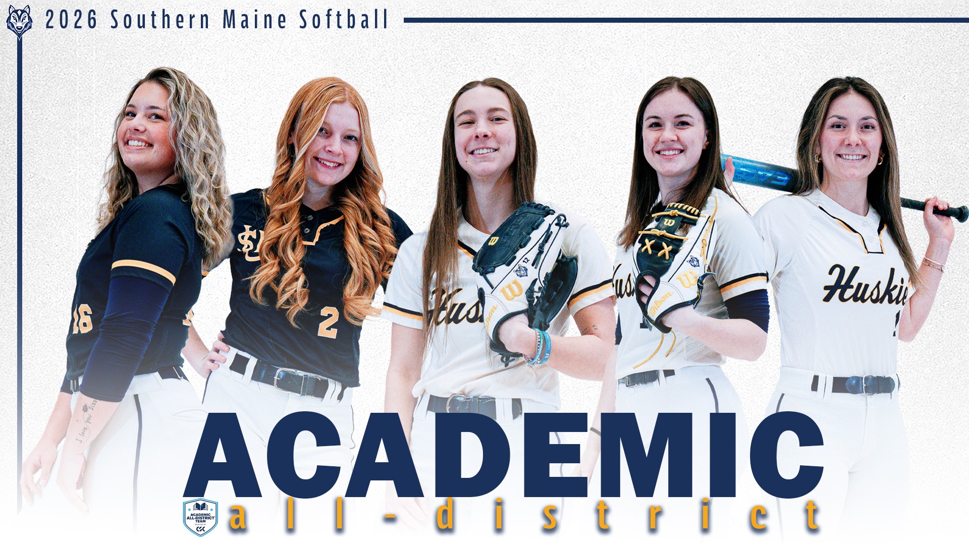2026 CSC Academic All District Selections for Softball