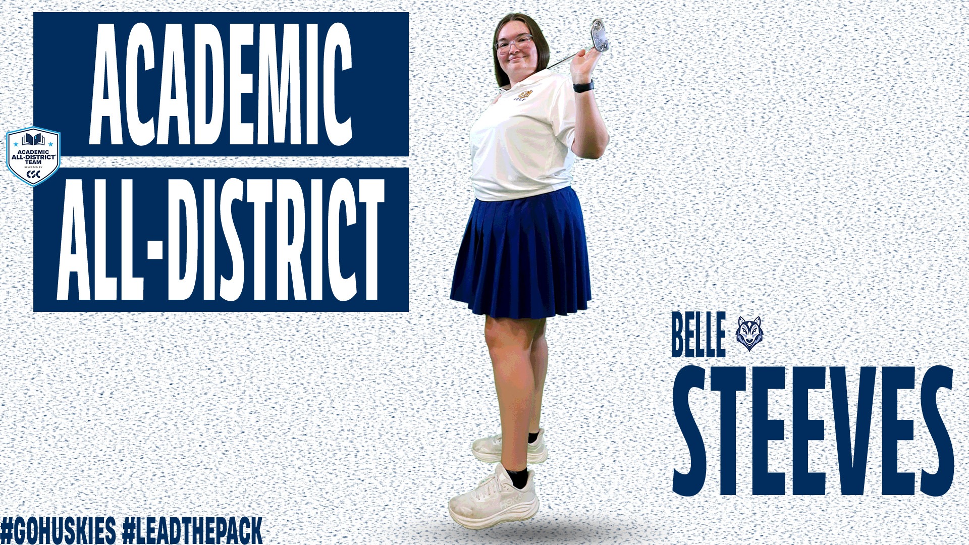 Belle Steeves CSC Academic All-District 
