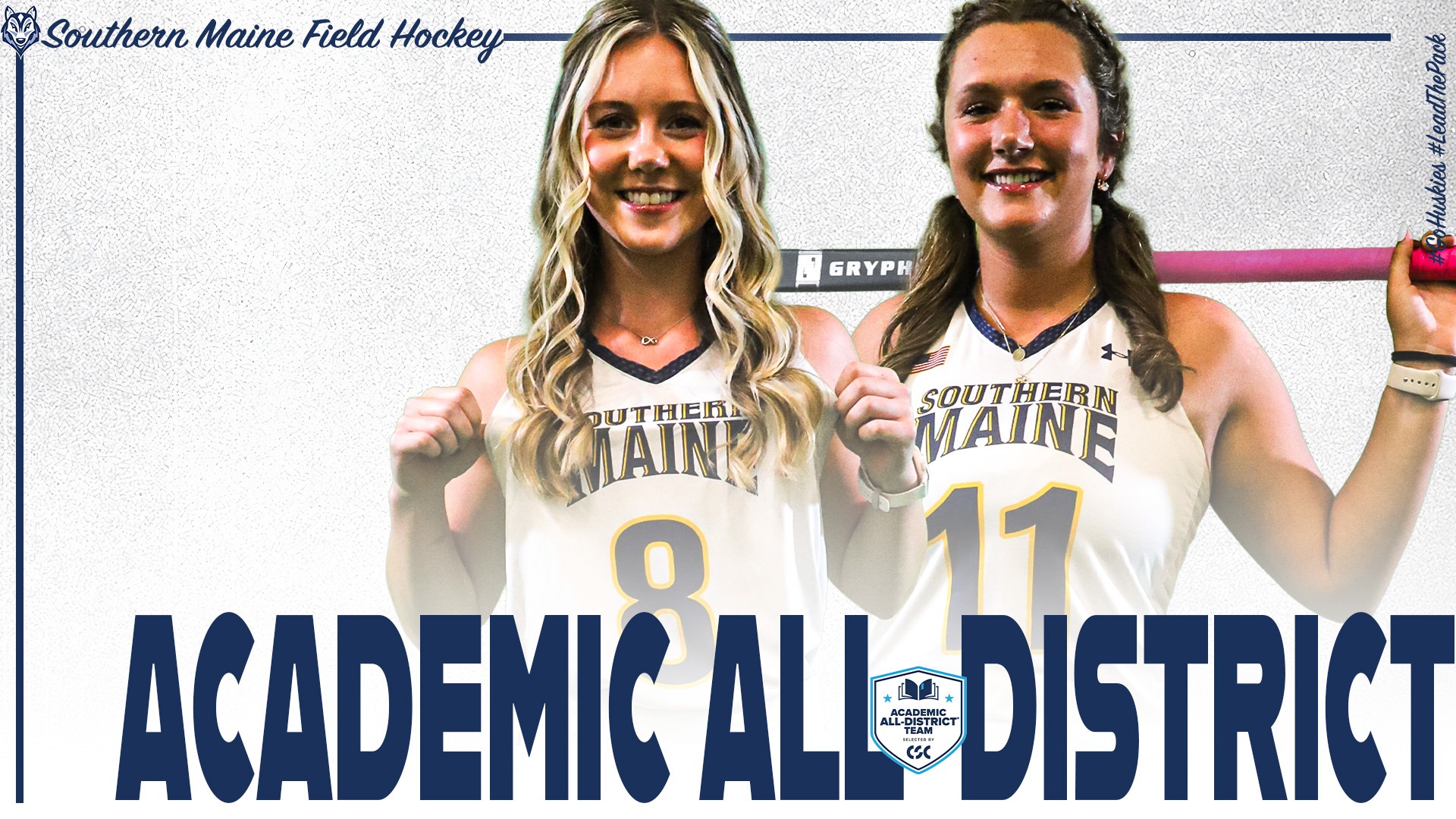 2026 Academic All District Honors: Leah Thibodeau and Bri Townsend
