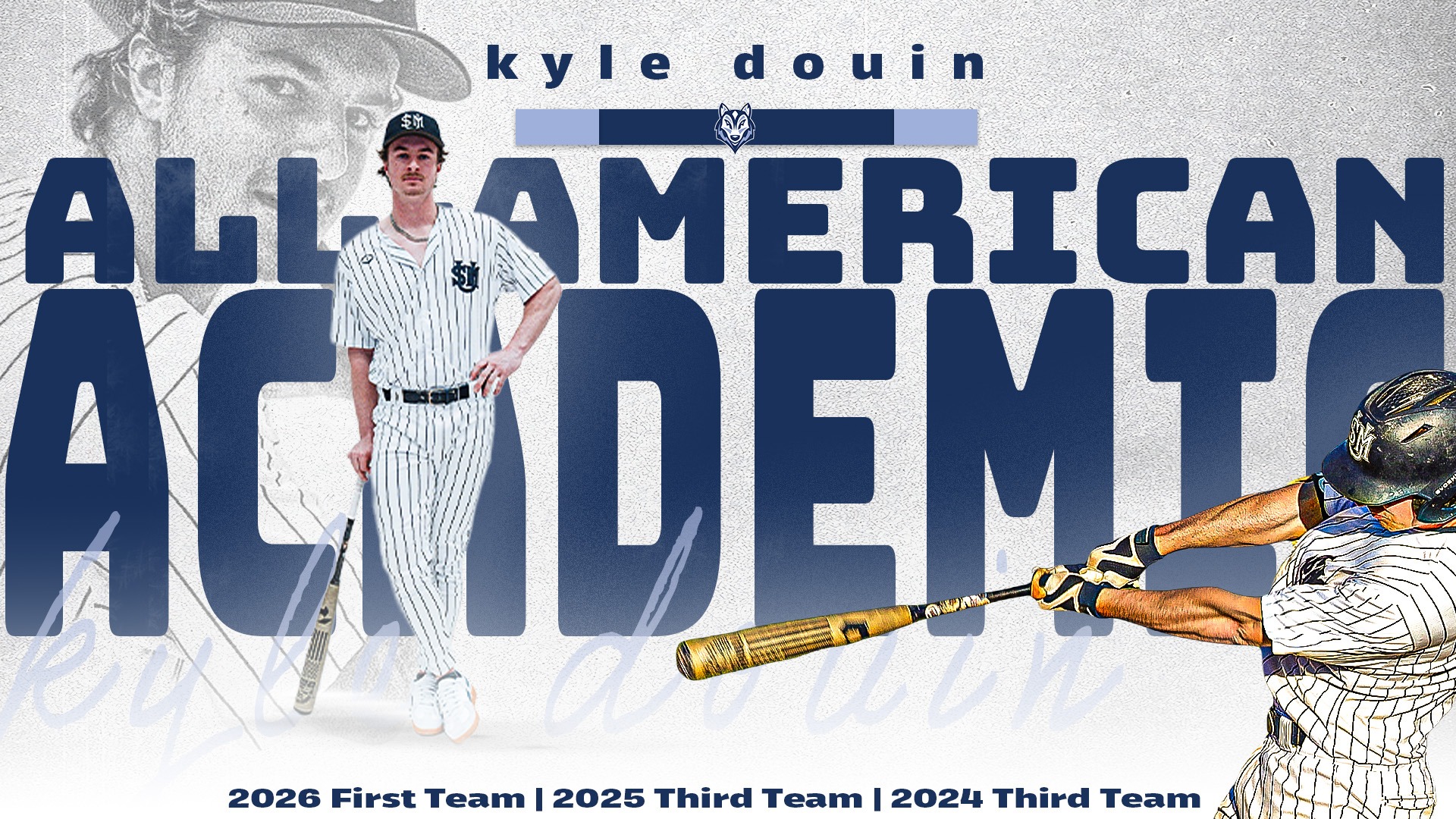 Kyle Douin Named CSC Academic All-American First Team