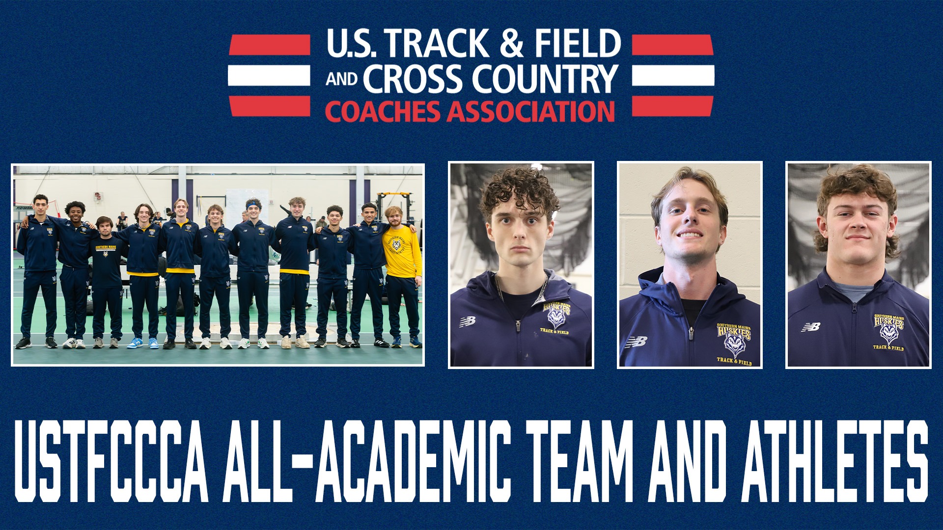 Men's Track USTFCCCA All-Academic 2026 Header