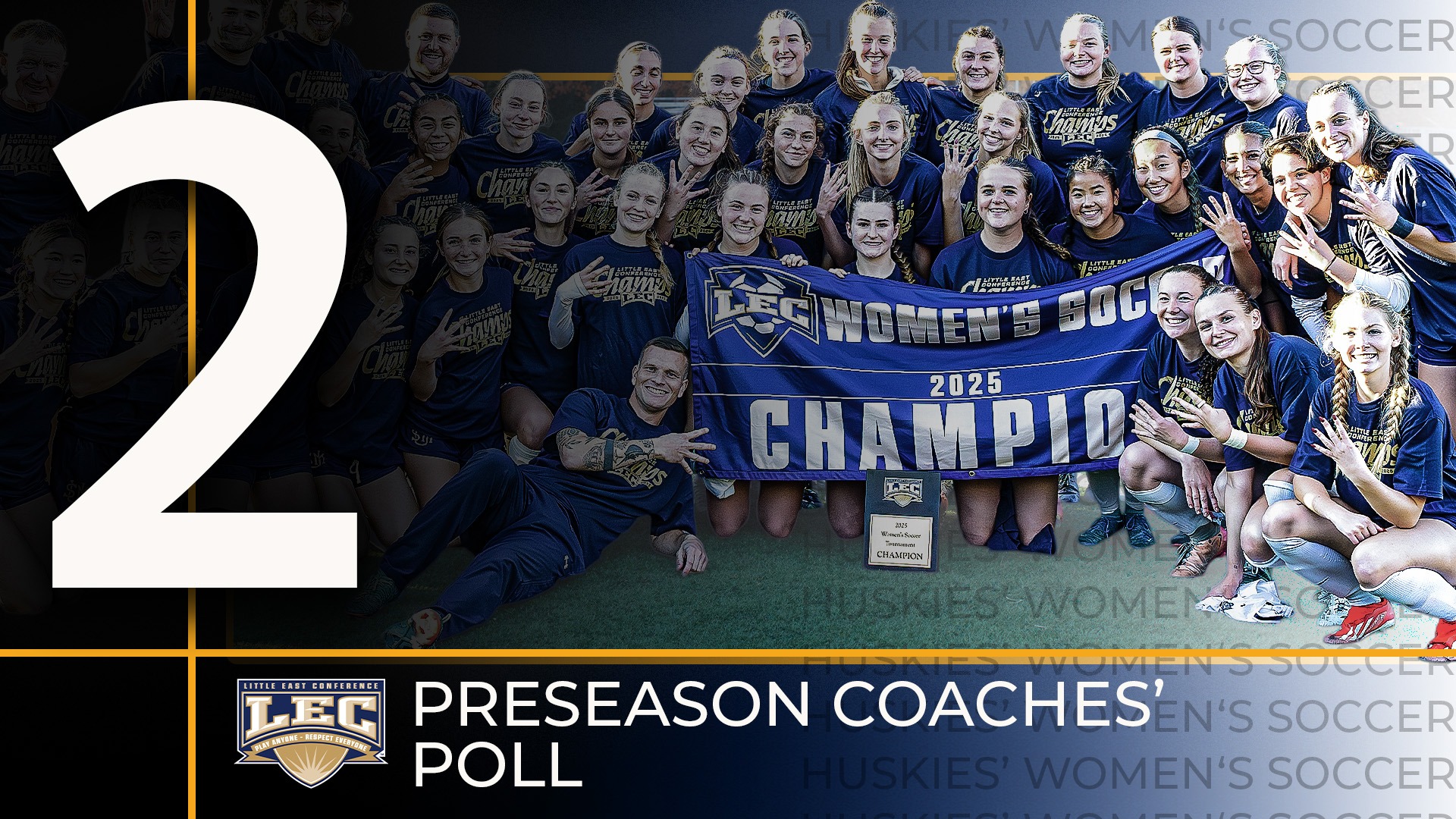 2026 LEC Women's Soccer Preseason Poll: Huskies are picked to finish second
