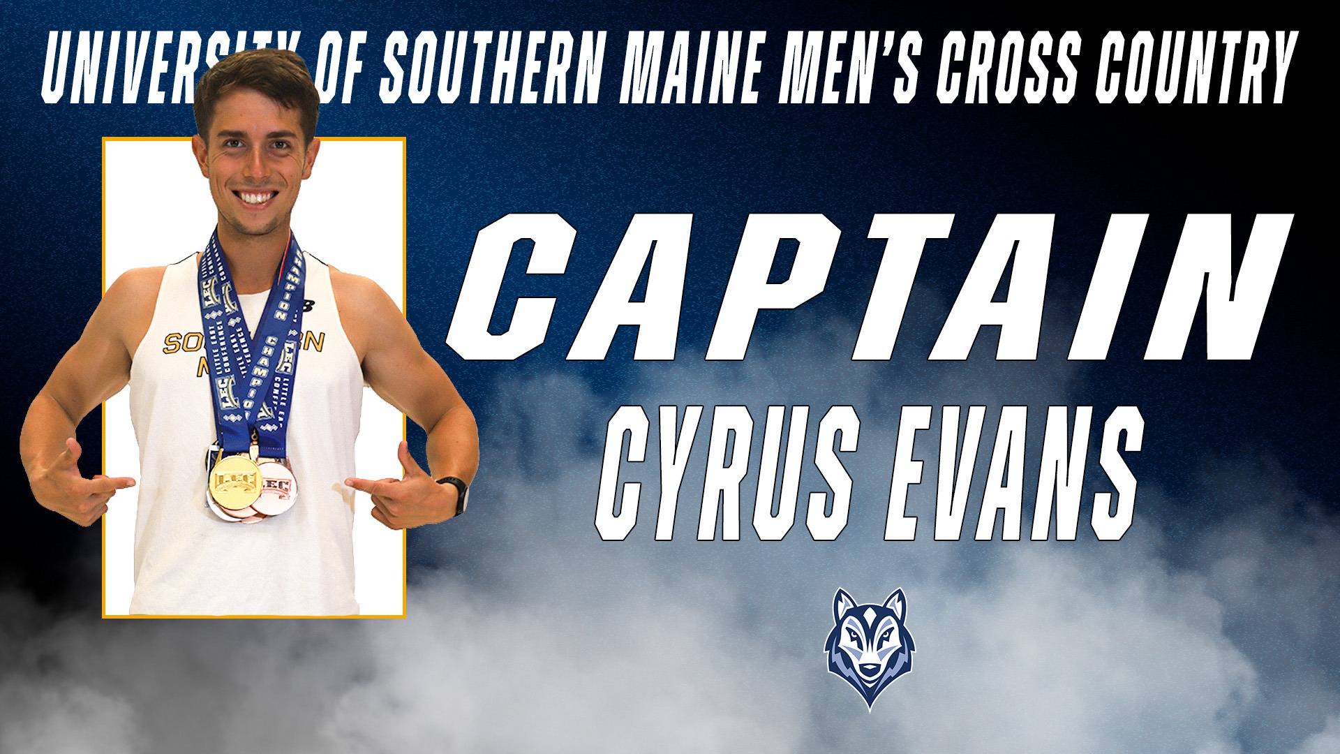 2026 USM Men's Cross Country Captain: Cyrus Evans