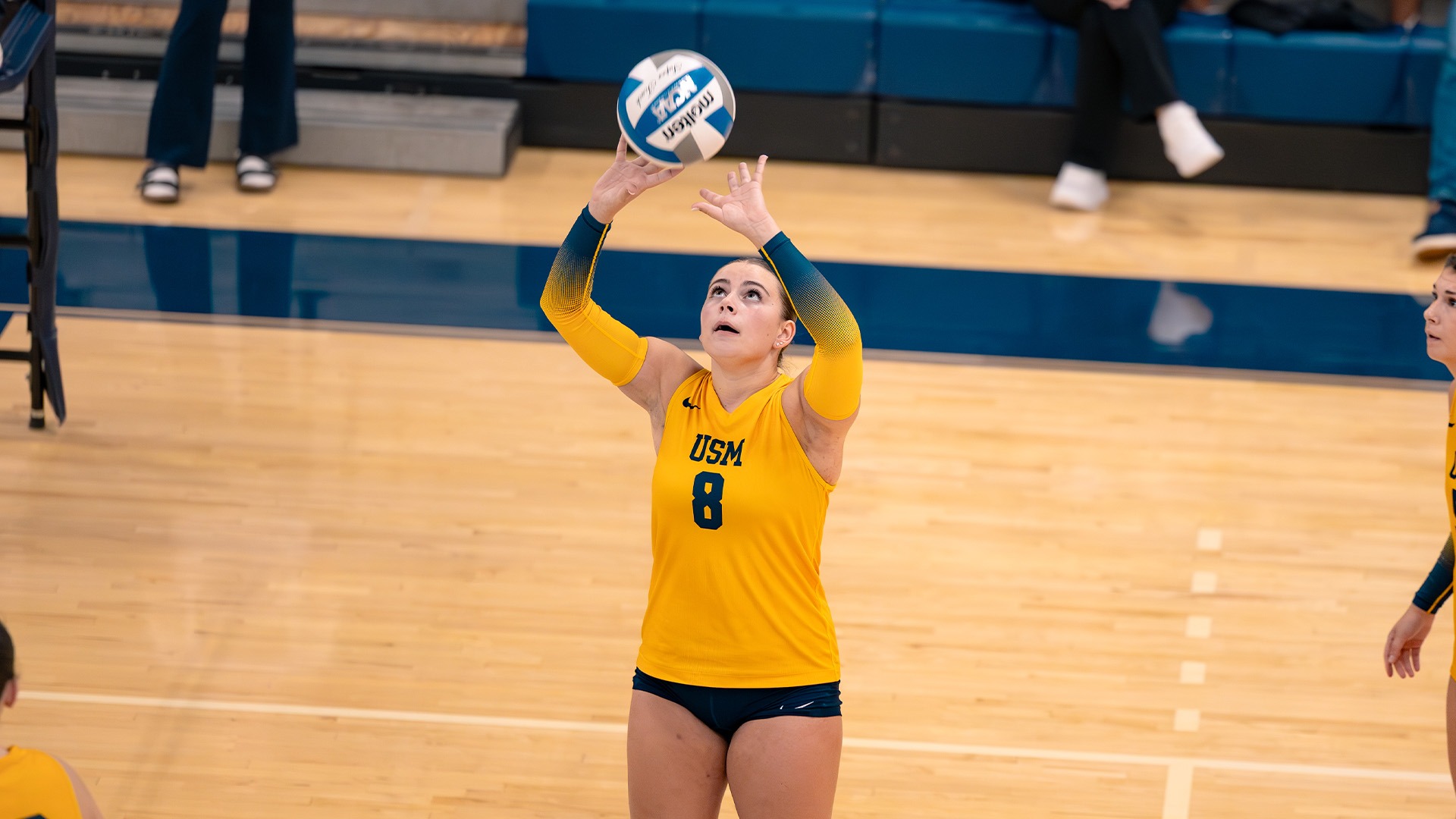 Reese Helisek Setting vs. NEC