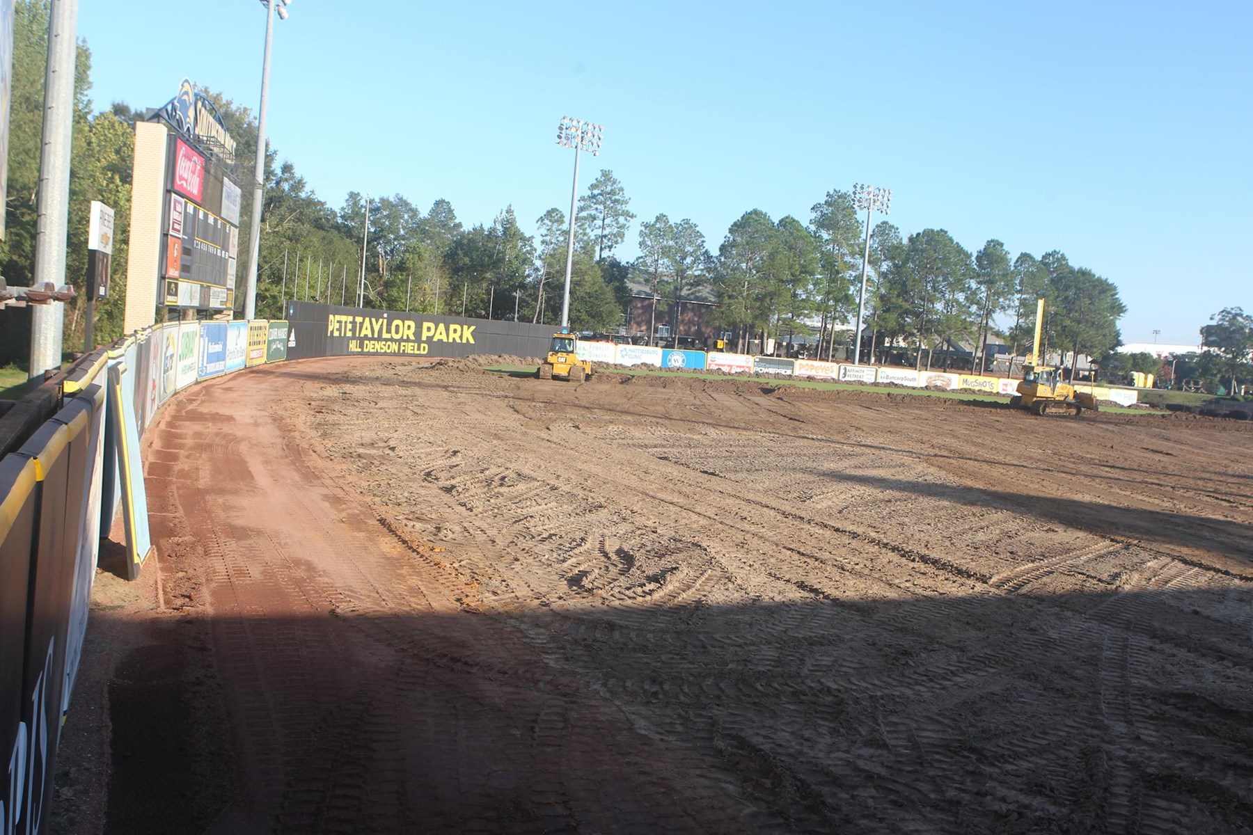 Baseball Begins Synthetic Turf Project at The Pete Southern Miss