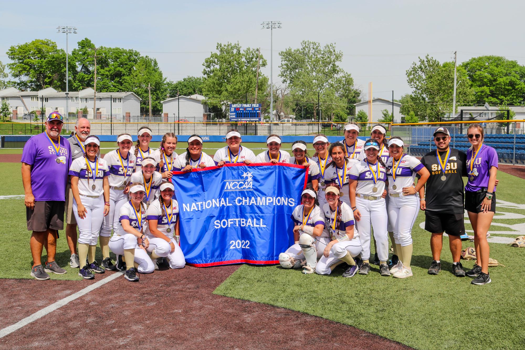 SAGU Captures 2022 NCCAA Softball National Championship Southwestern