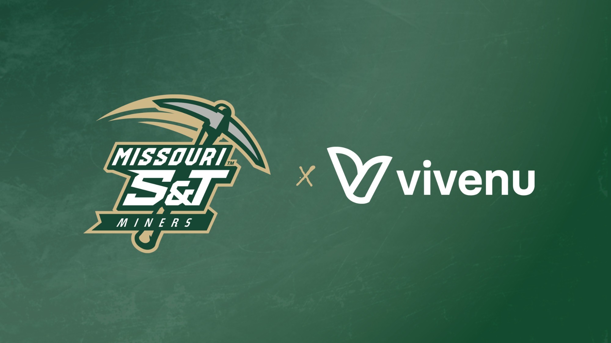 green textured background image with the primary Missouri S&T logo, a small gold 