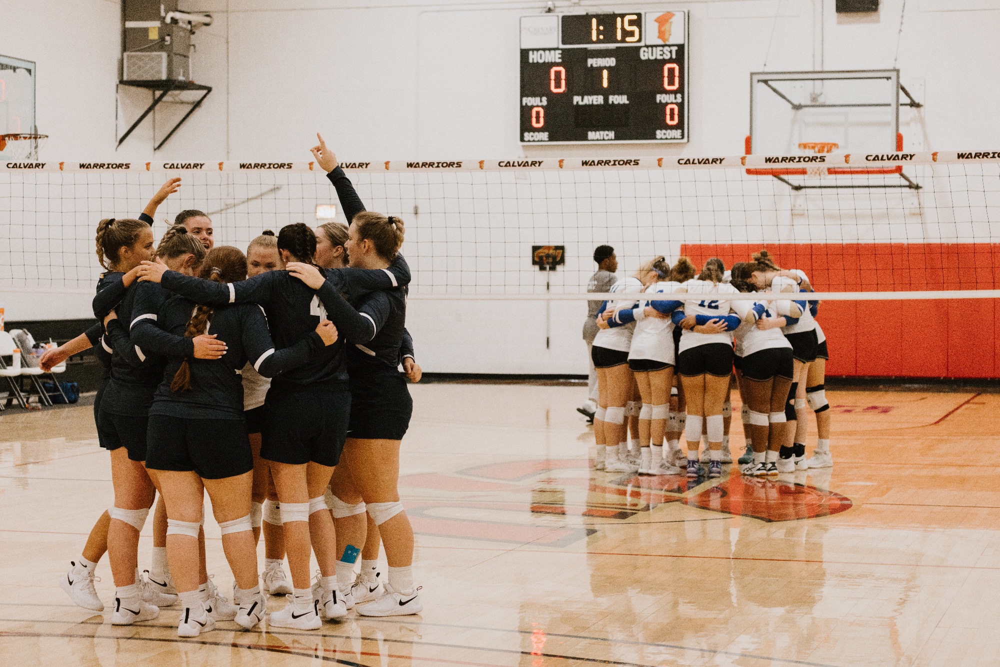 Knight's Volleyball Beats Emmaus in Rematch Spurgeon College