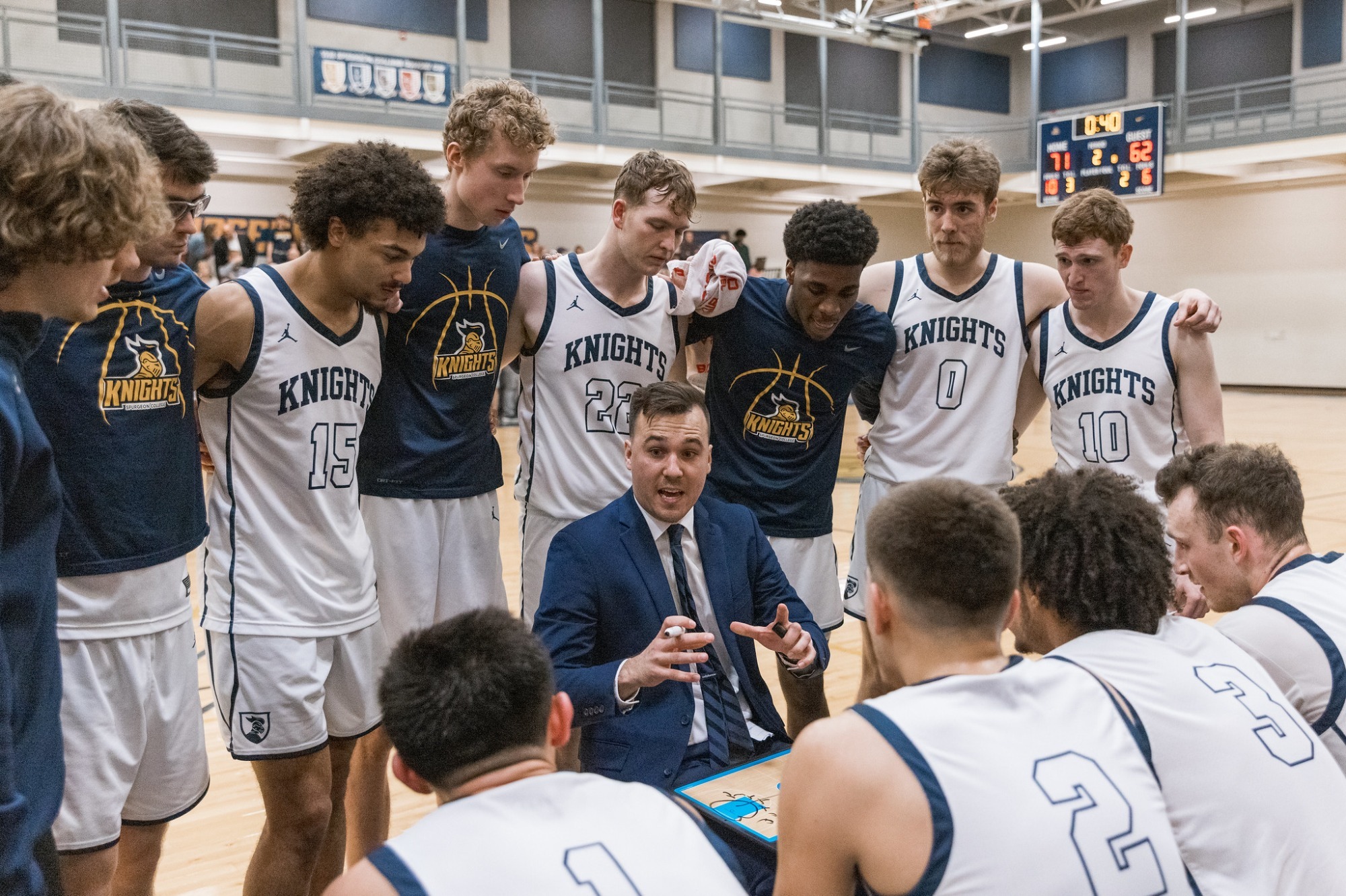 Knights Basketball Tournament Bound Spurgeon College