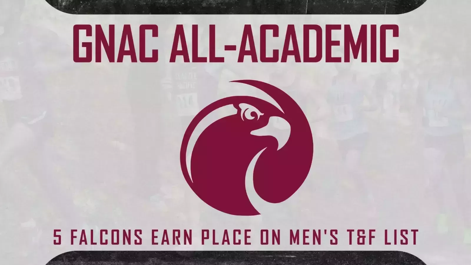 GNAC men's track & field All-Academic main hole.