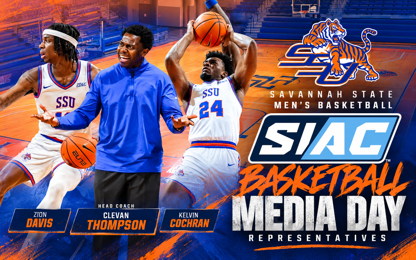 SSU MBB SIAC Basketball Media Day Representatives
