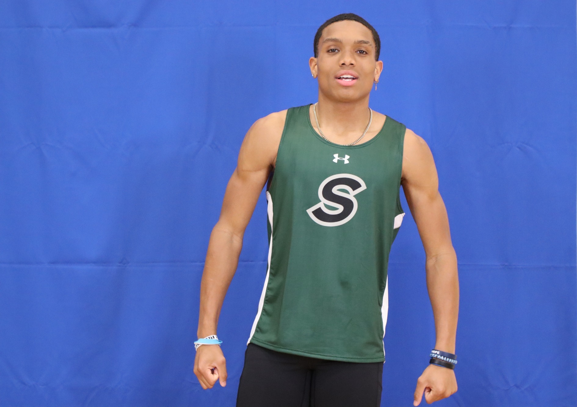 Falcons Take on KU Relays Staley High School