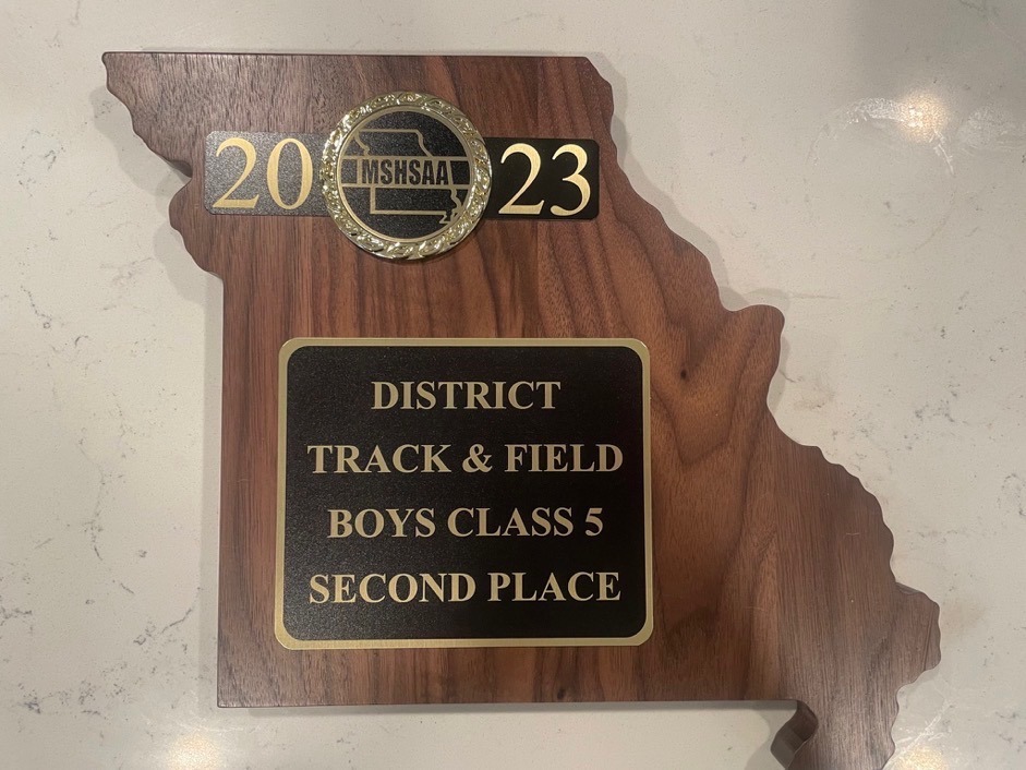 Boys Place 2nd at Districts Staley High School