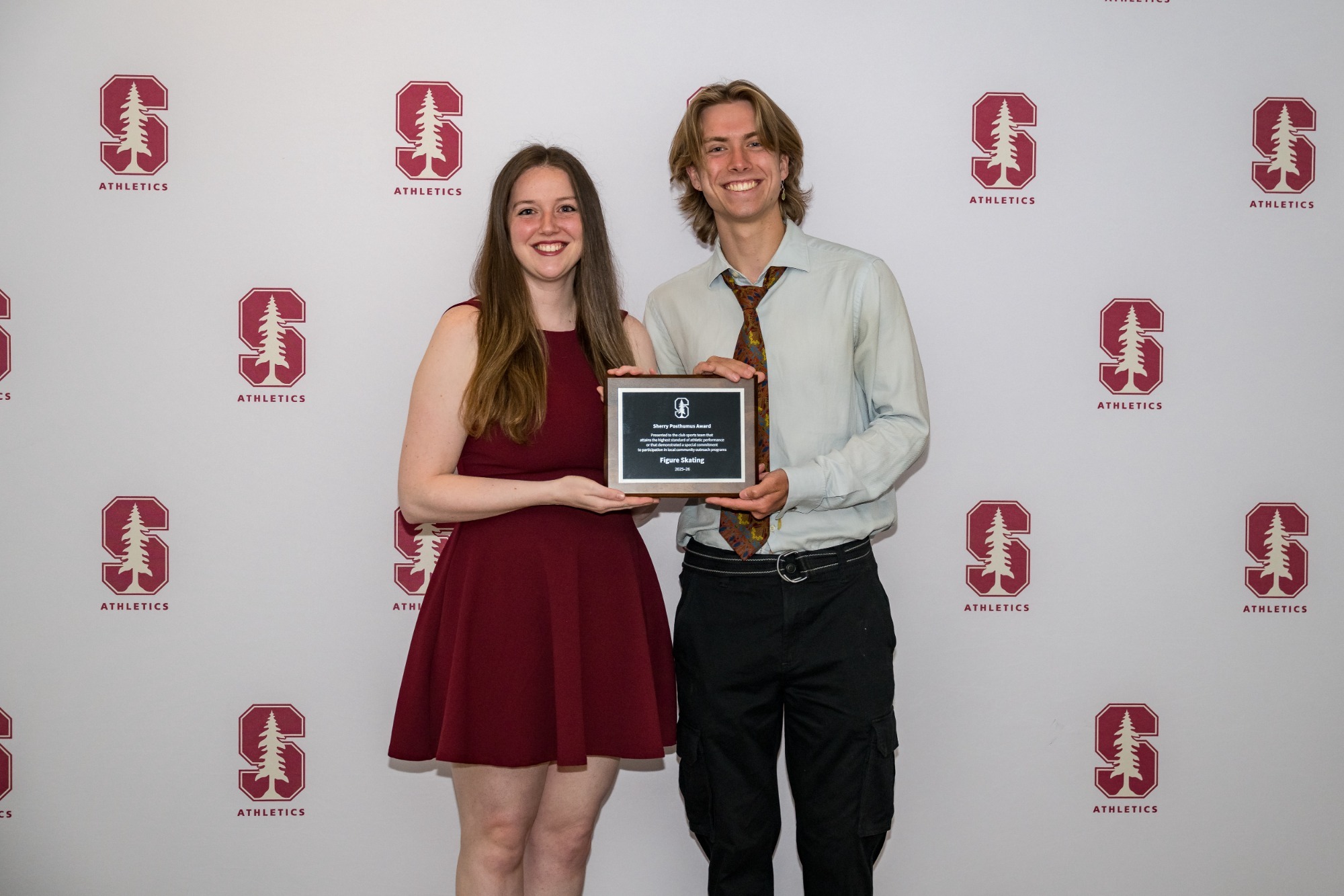 STANFORD, CA - JUNE 11: Award recipients and supporters during the Stanford Athletics Board Awards at Bing Auditorium on June 11, 2026 in Stanford, California.