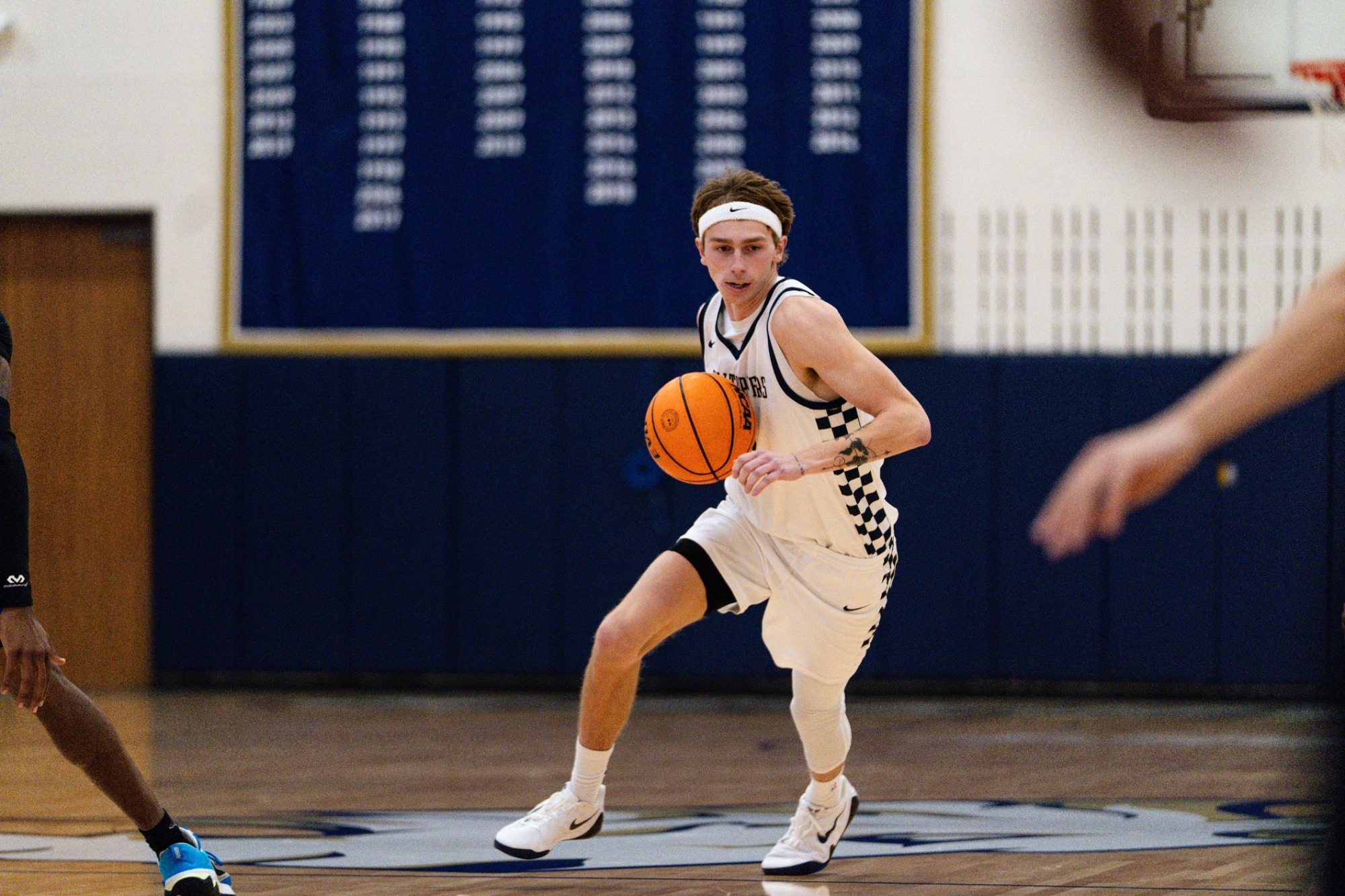 Blake Nielsen drives